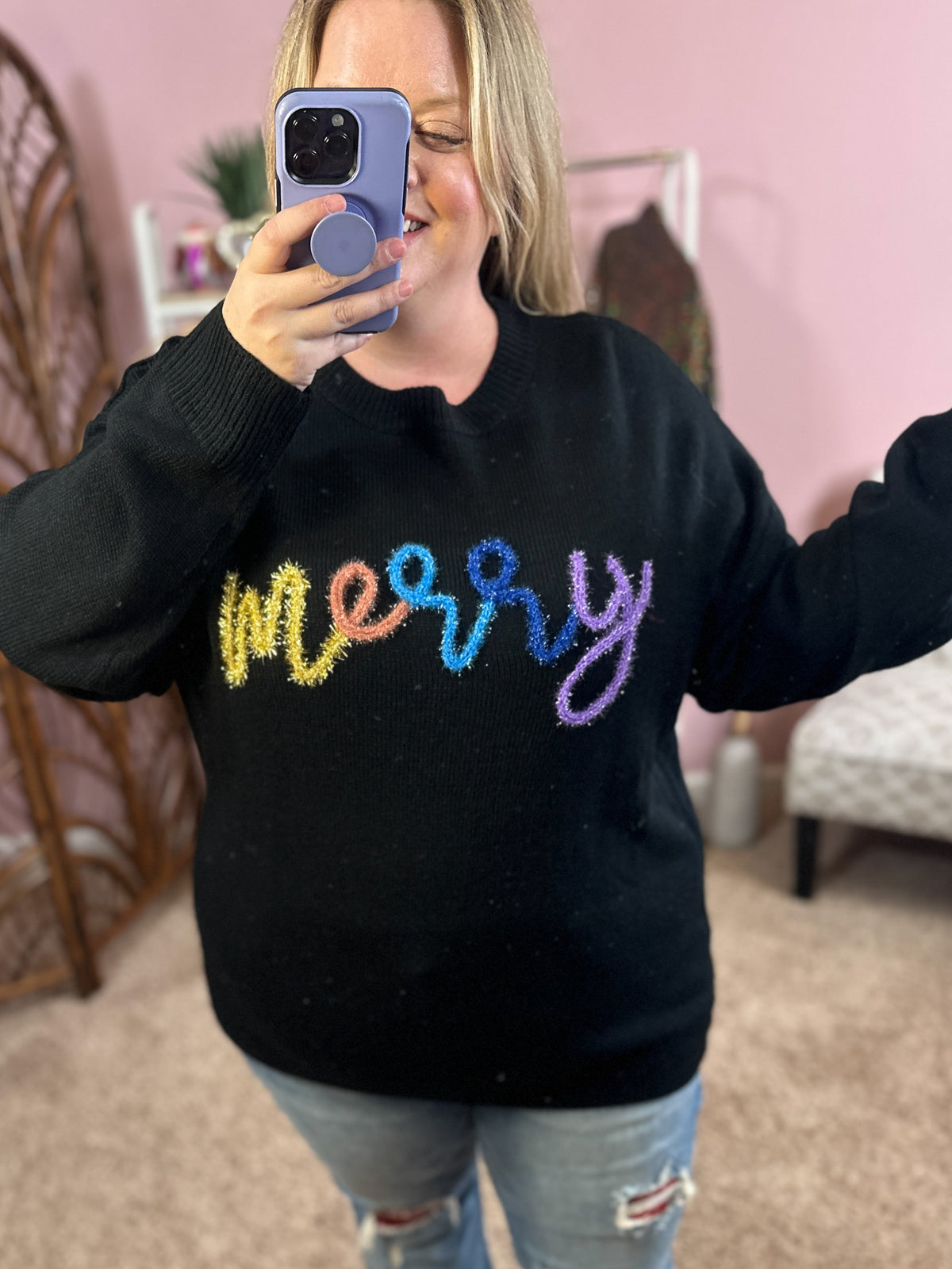 Merry Sweater - Black