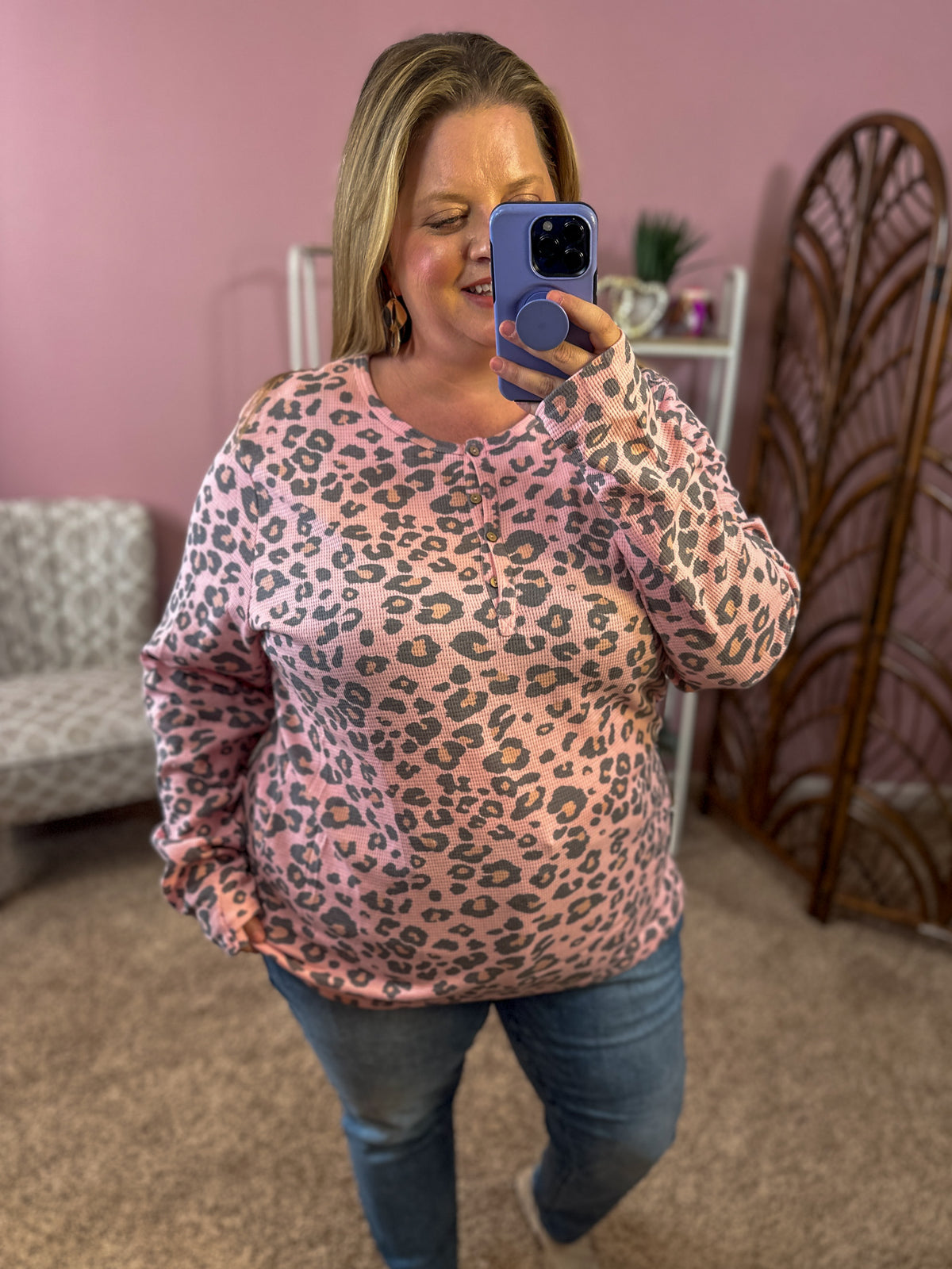 In the Wild Thermal Top - Pink