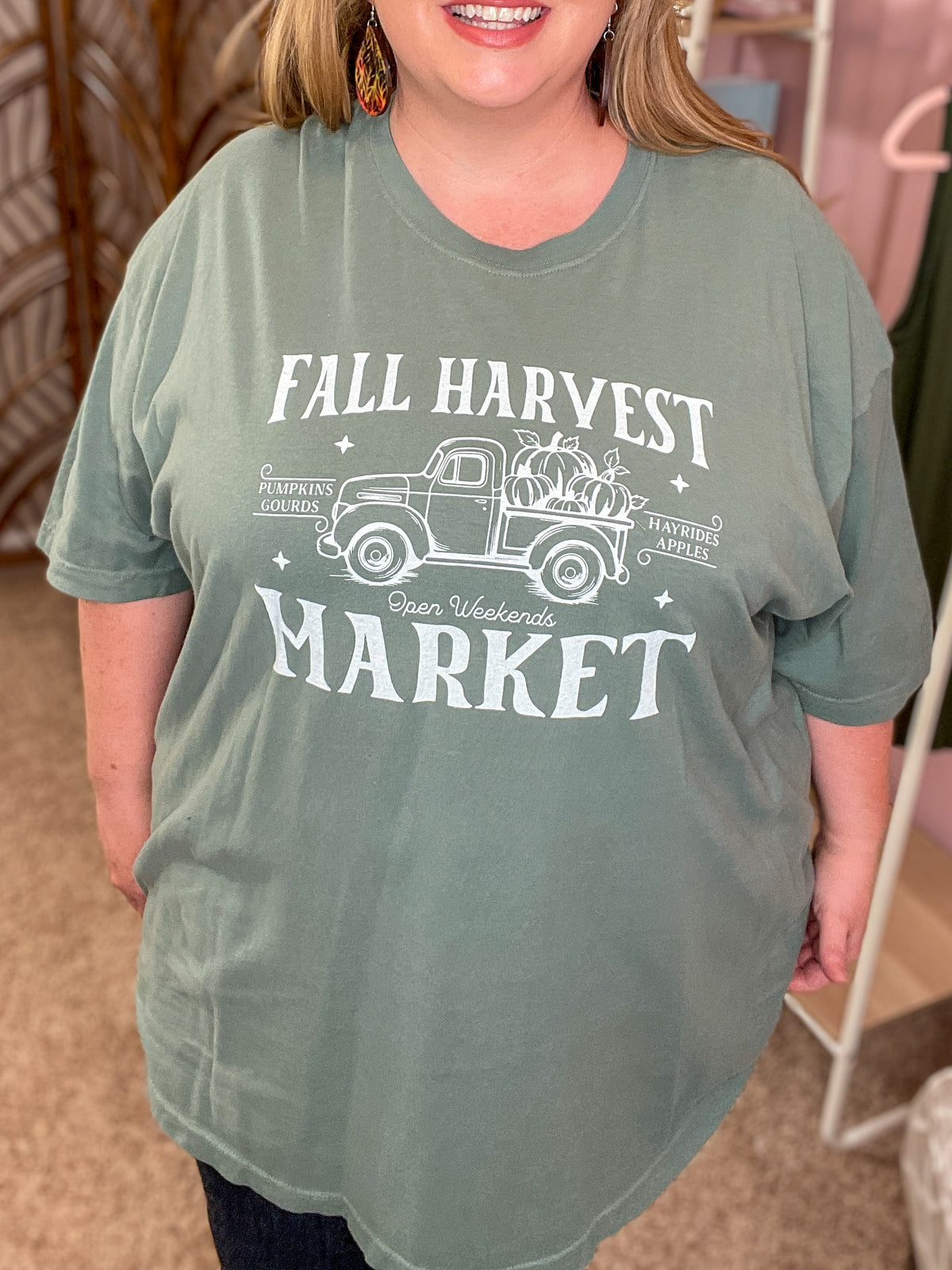 Fall Harvest Market Graphic Tee