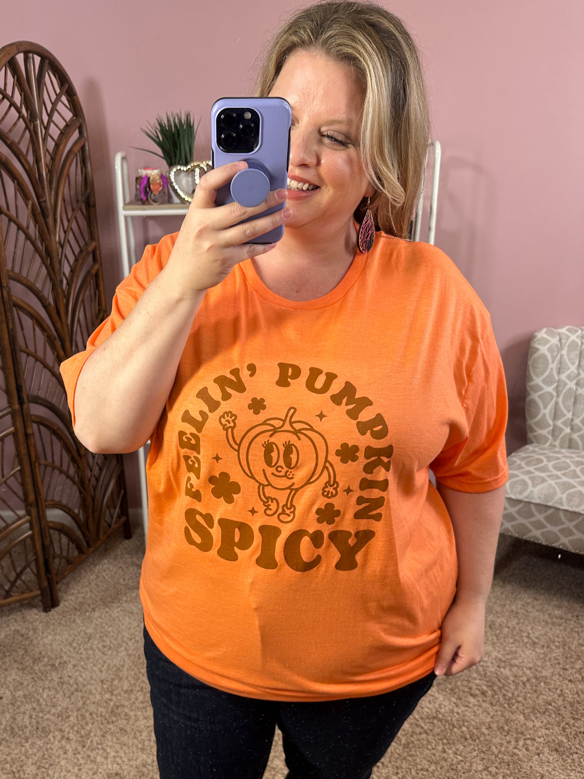 Feeling Pumpkin Spicy Graphic Tee