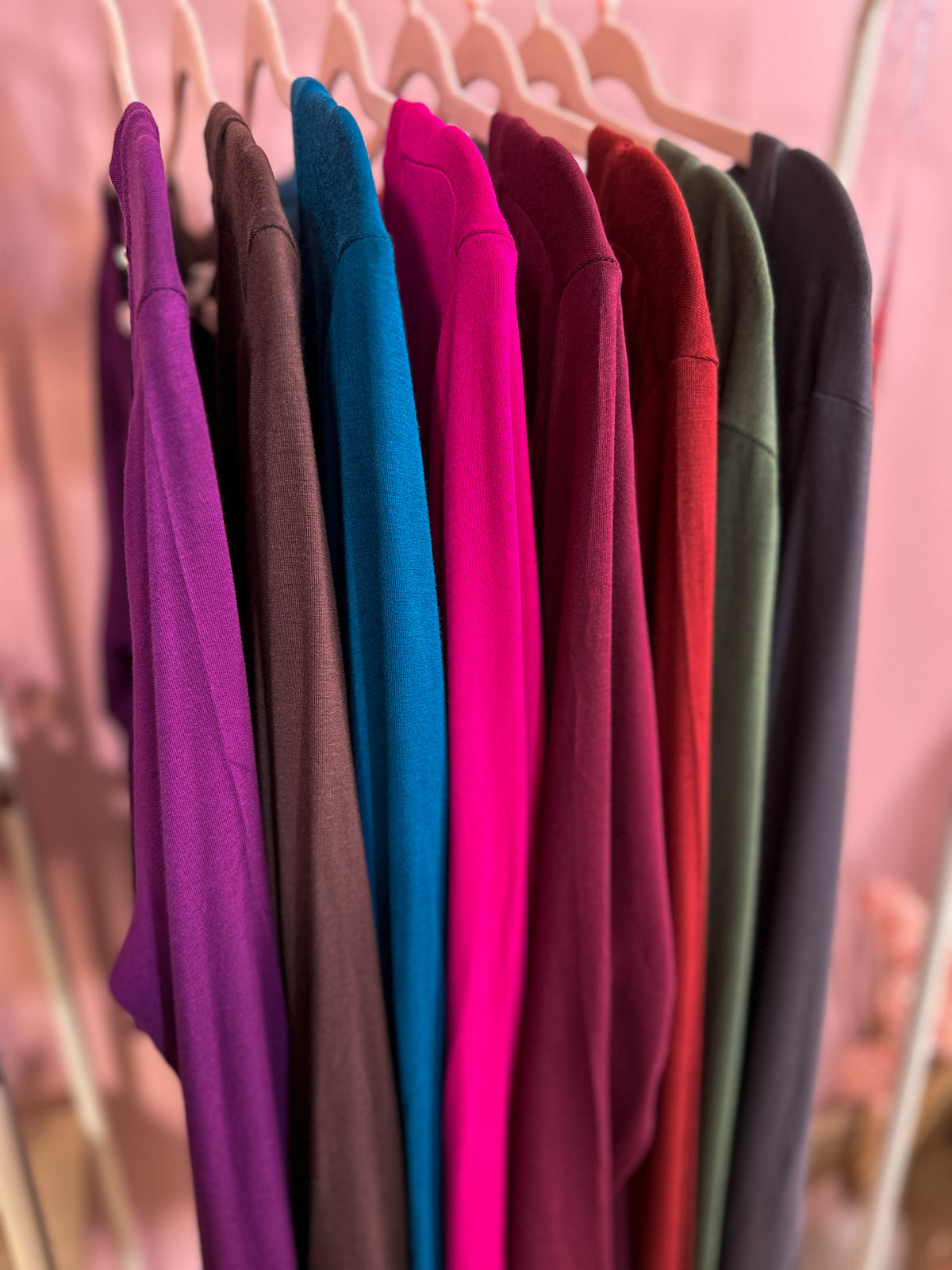 Best Days V-Neck Long Sleeve Layering w/Rounded Hem
