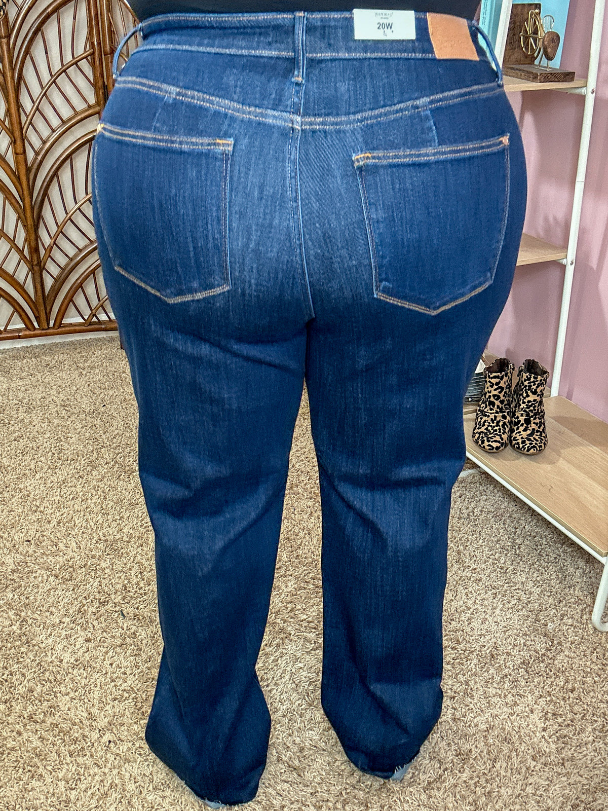 Depths of the Sea Flare Jeans - Judy Blues