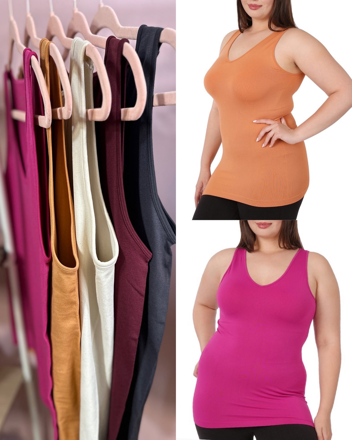 Underneath it All Seamless Tank - 5 colors!