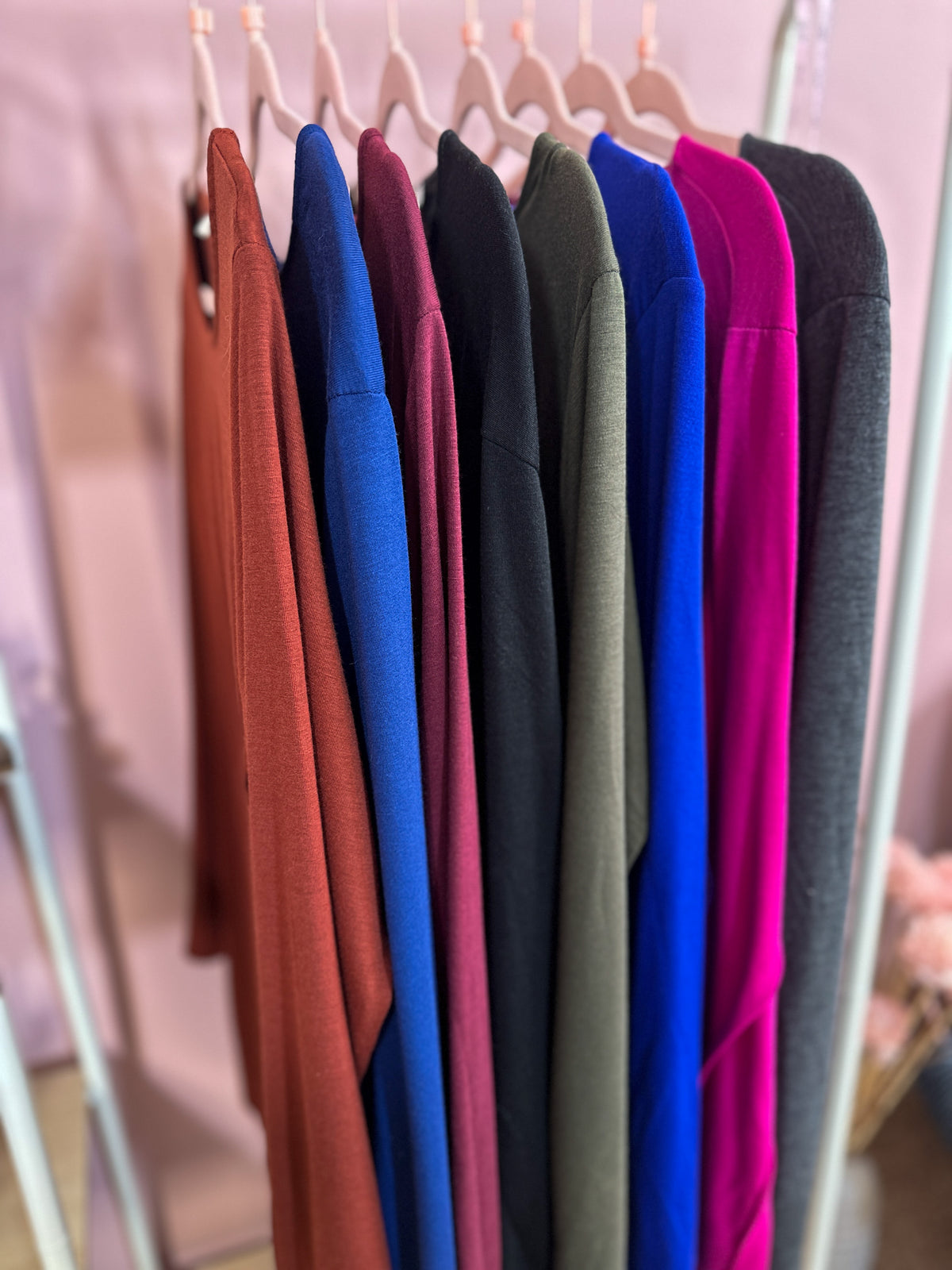 Perfect Days Premium Long Sleeve Pocket Tunic - Multiple Colors!