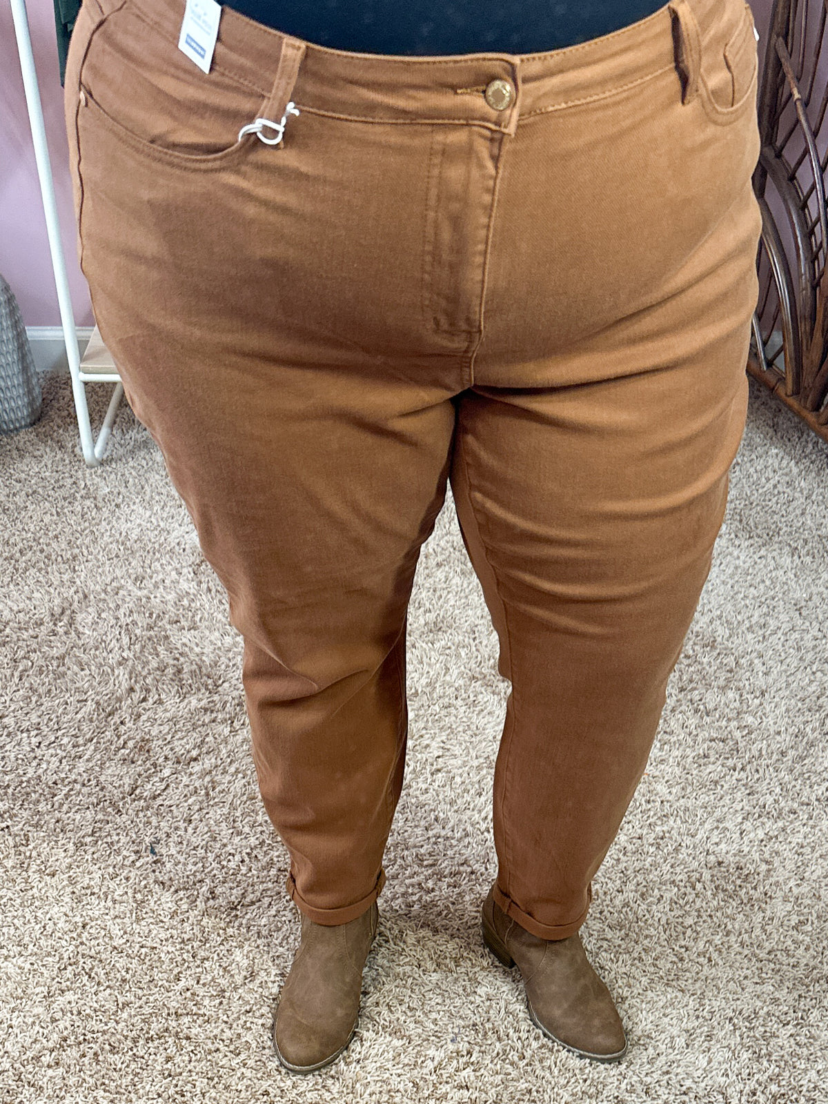 Seasonal Perfection Slim Fit Jeans - Judy Blue - Brown