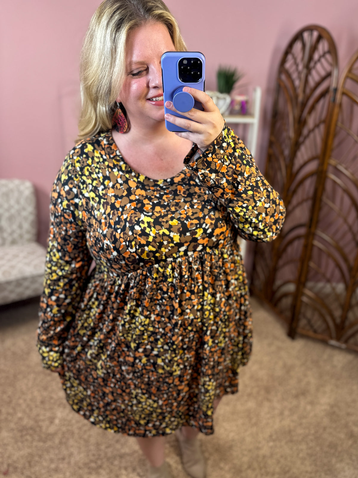 Happy Trails Babydoll Dress