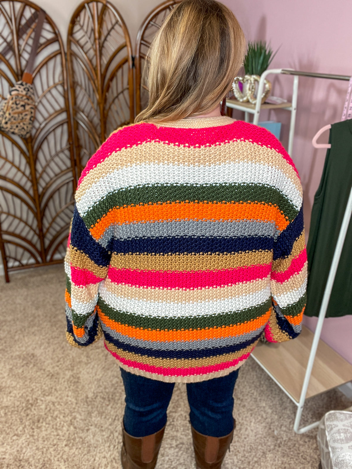 All About You Cardigan - Crochet Stripes