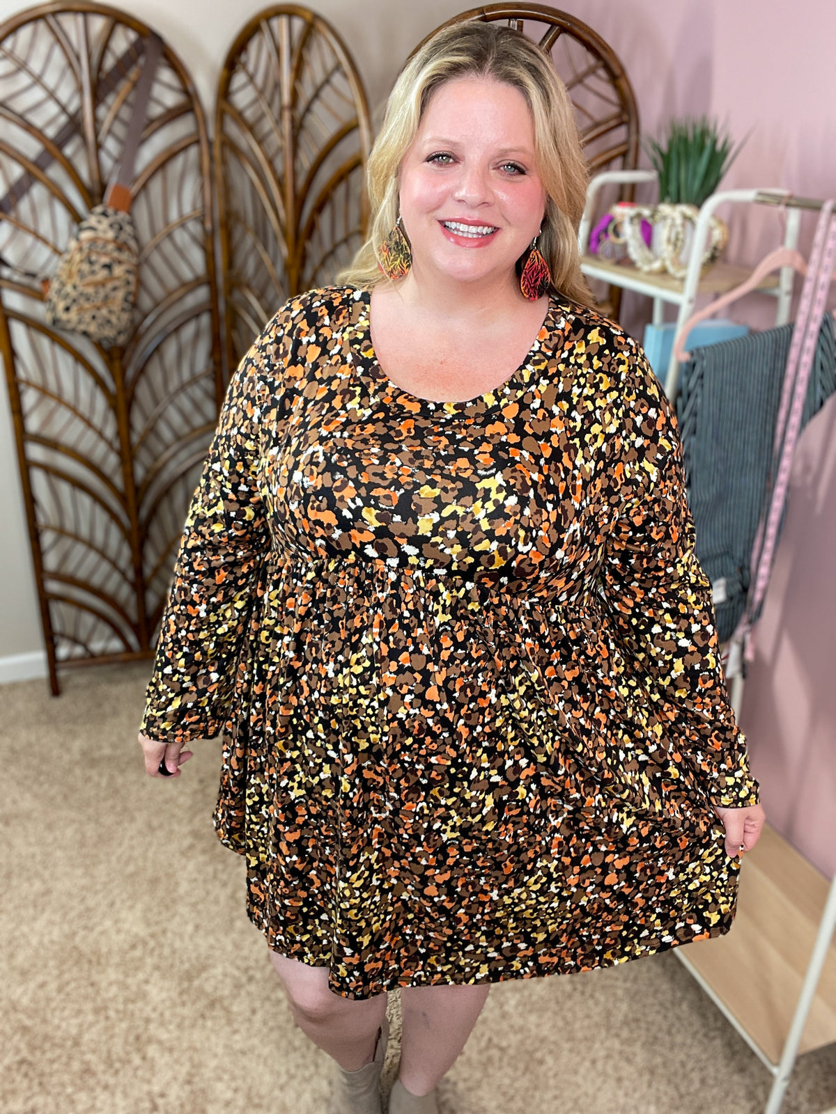 Happy Trails Babydoll Dress