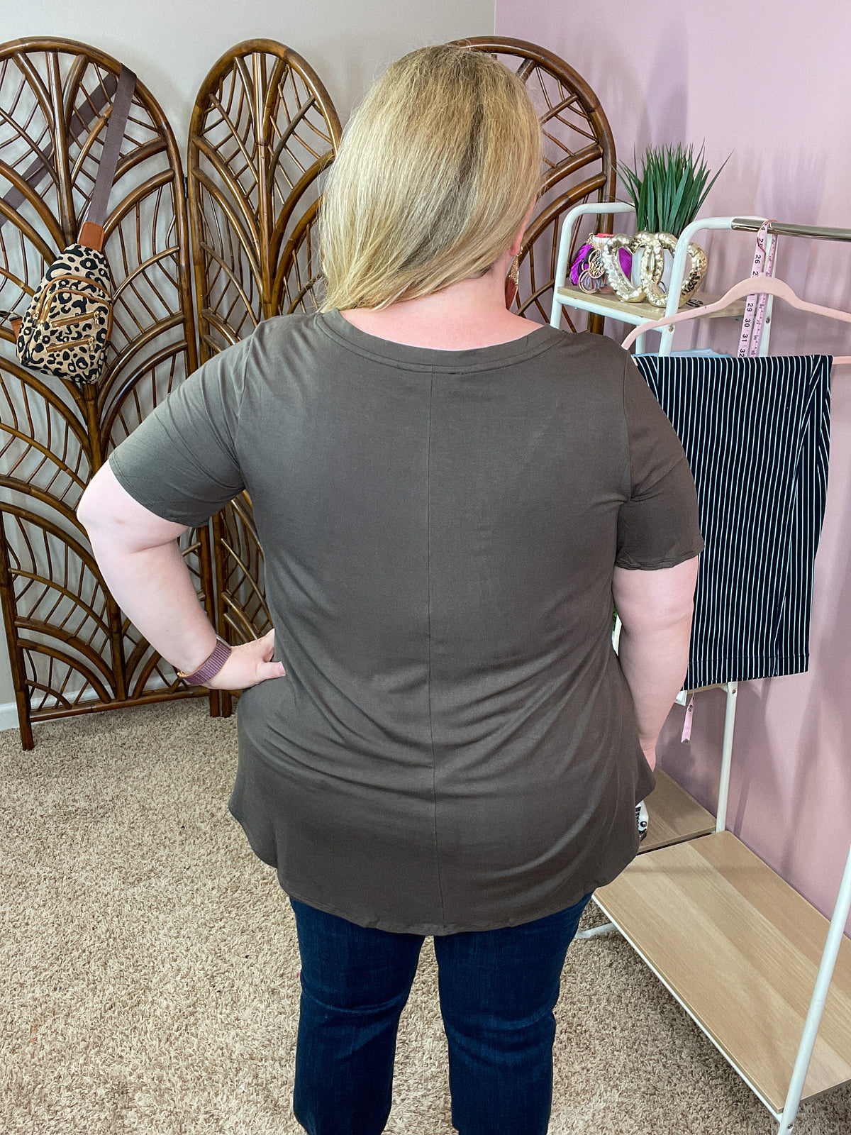 Basically Perfect Top - Olive
