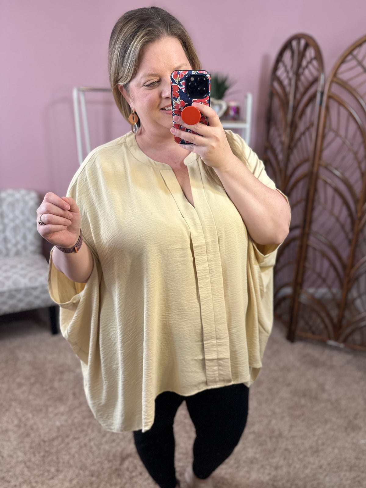 Everyday Dream Slouchy Top - Cream