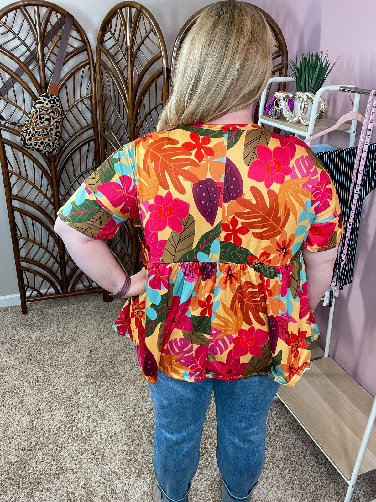 Ready for Anything Peplum Top - Fab Fall