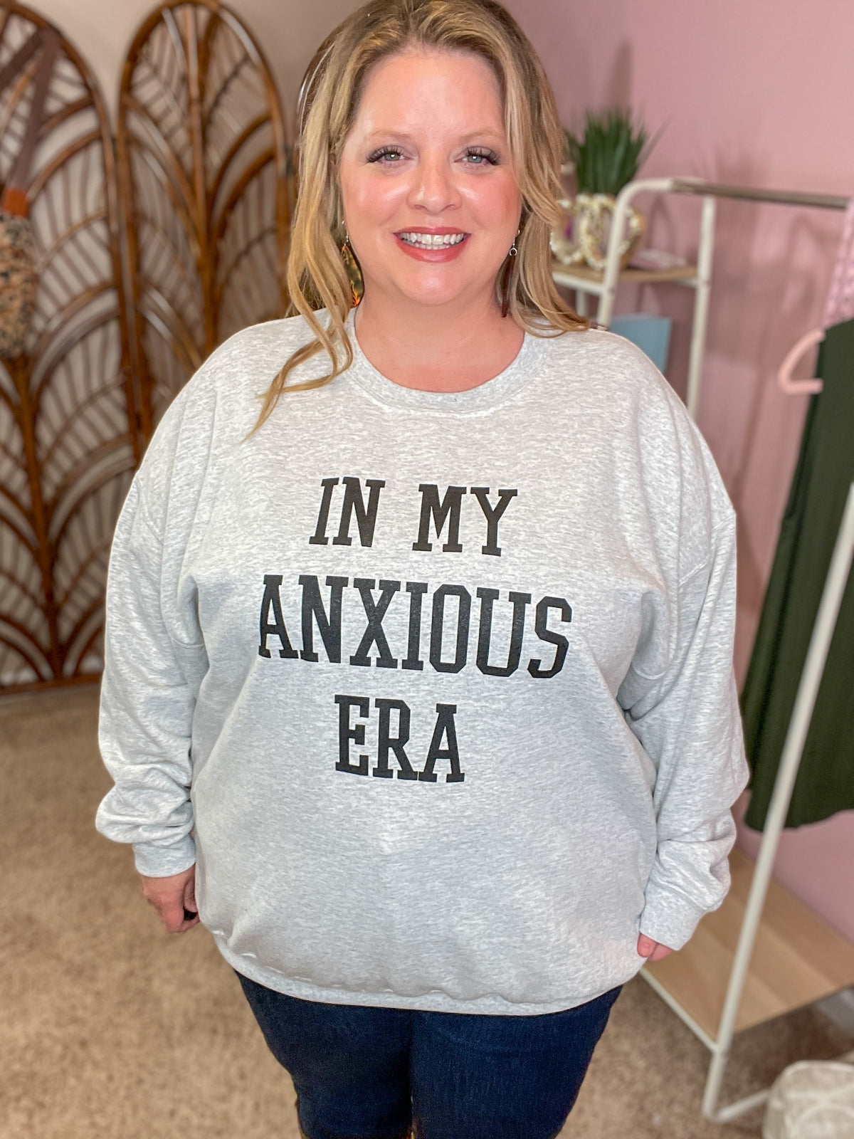 In My Anxious Era Graphic Sweatshirt