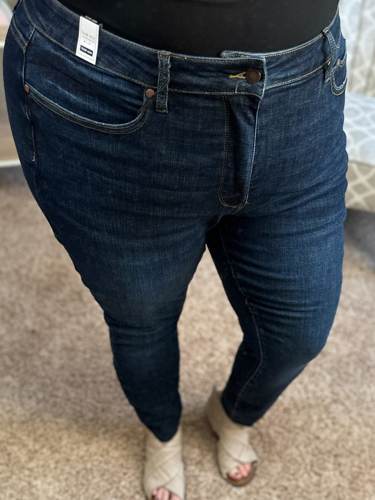 Watch Me Leave Tummy Control Judy Blue Jeans - Restocked!