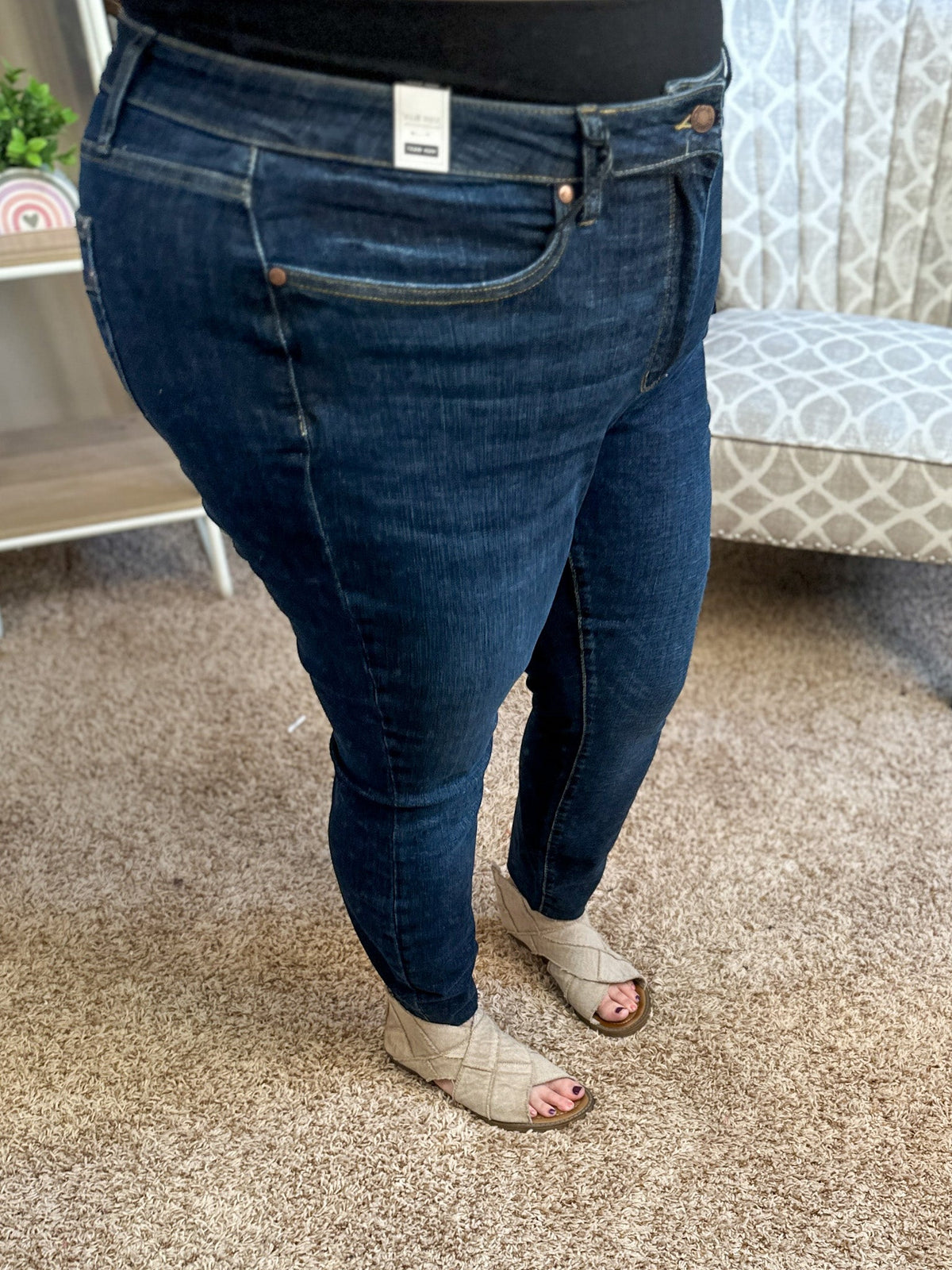 Watch Me Leave Tummy Control Judy Blue Jeans - Restocked!