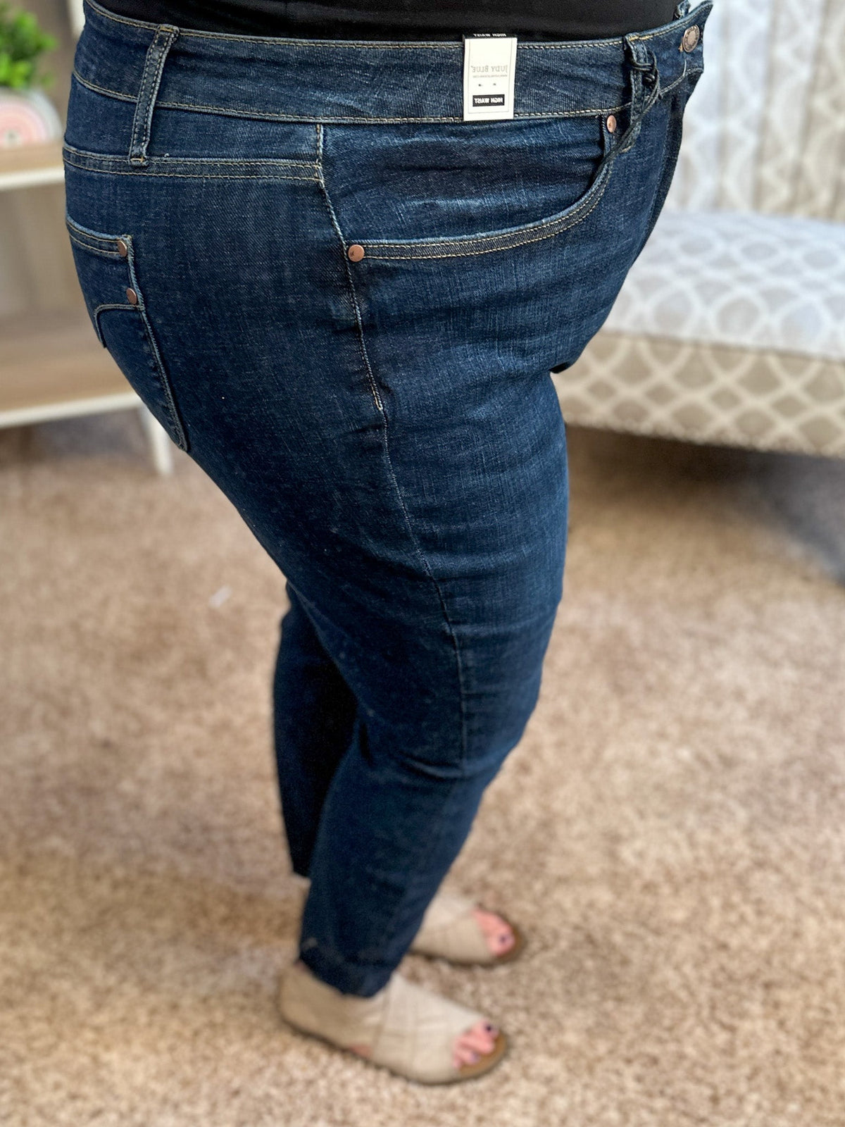 Watch Me Leave Tummy Control Judy Blue Jeans - Restocked!