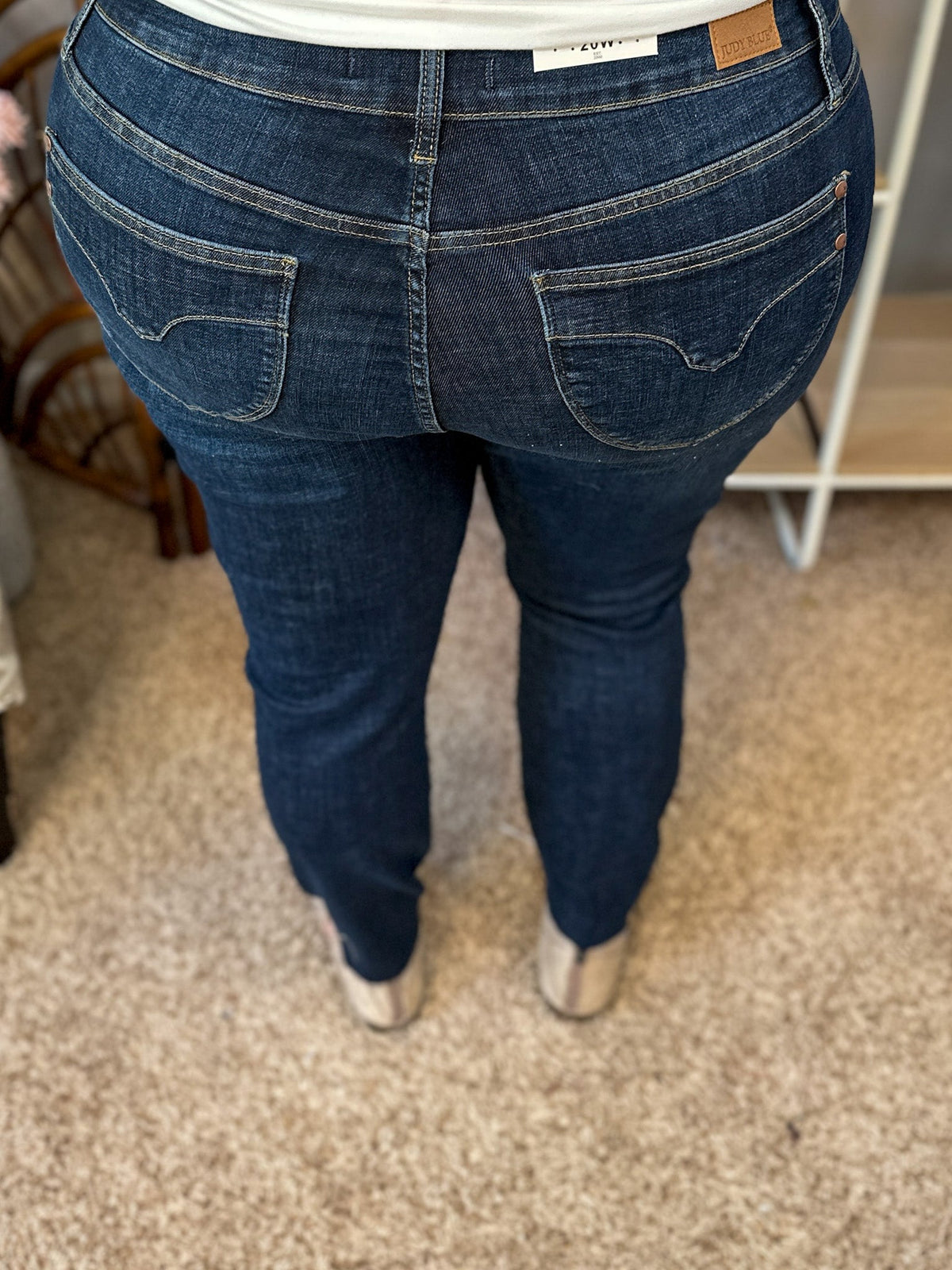 Watch Me Leave Tummy Control Judy Blue Jeans - Restocked!