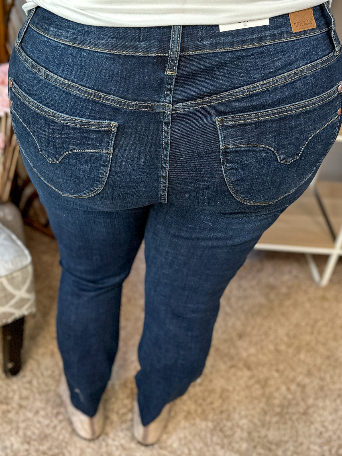Watch Me Leave Tummy Control Judy Blue Jeans - Restocked!