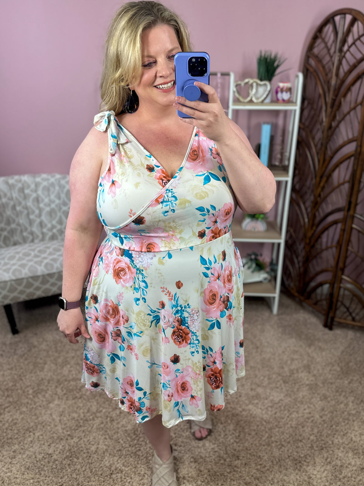 Diamond in the Sky Dress - Cream