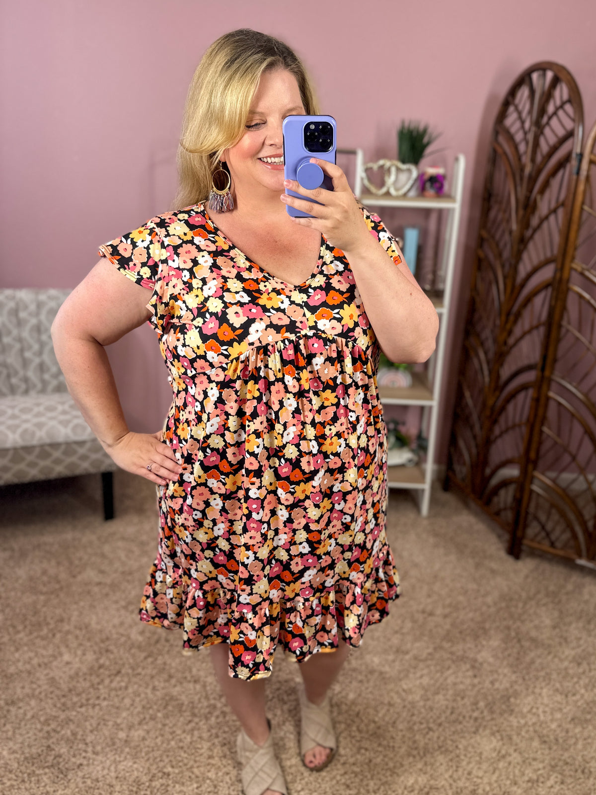 Priceless Moments Babydoll Dress