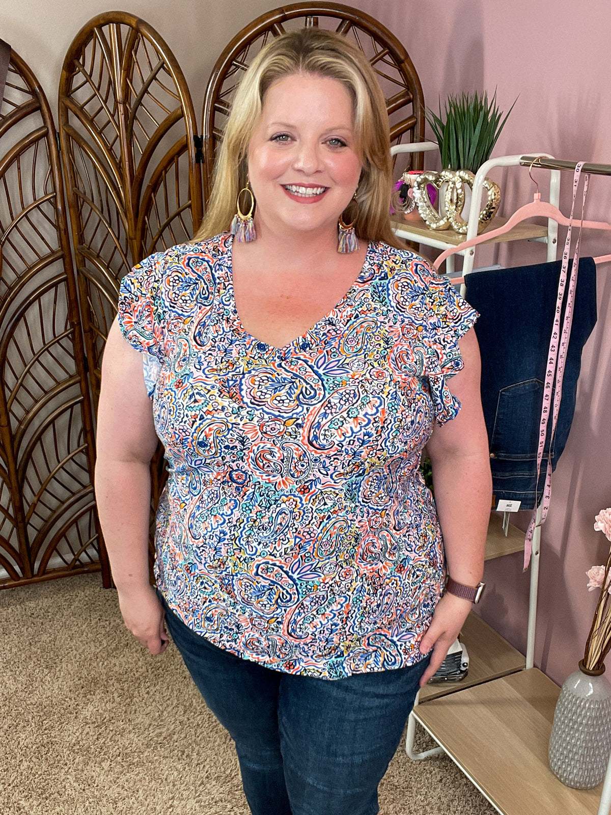 Wishing You Well Paisley Top