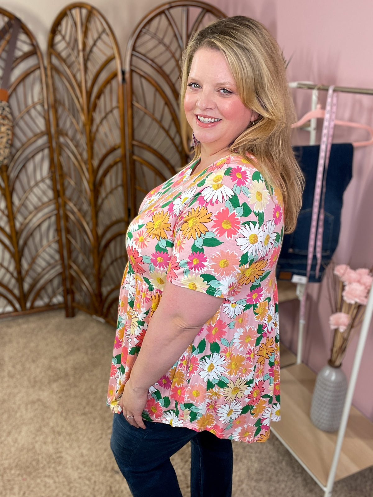 Following Your Lead Babydoll Tunic
