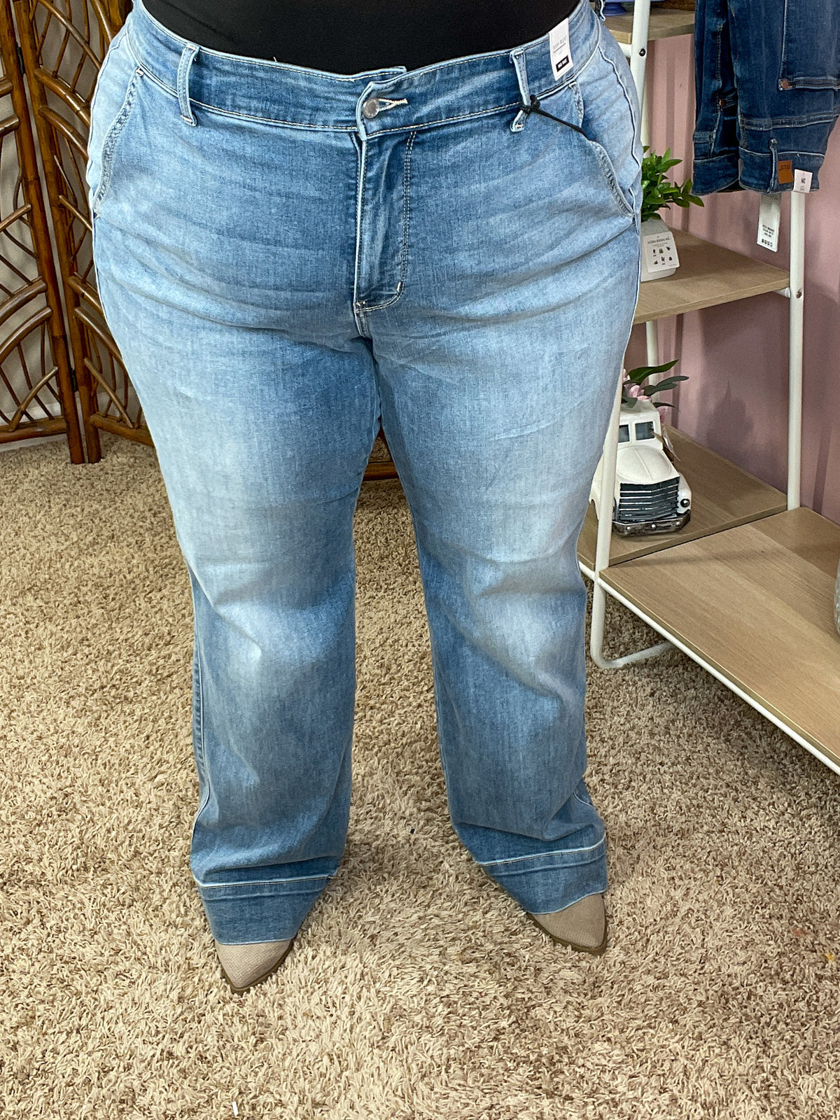 Trend Setter Wide Leg Jeans - Judy Blue