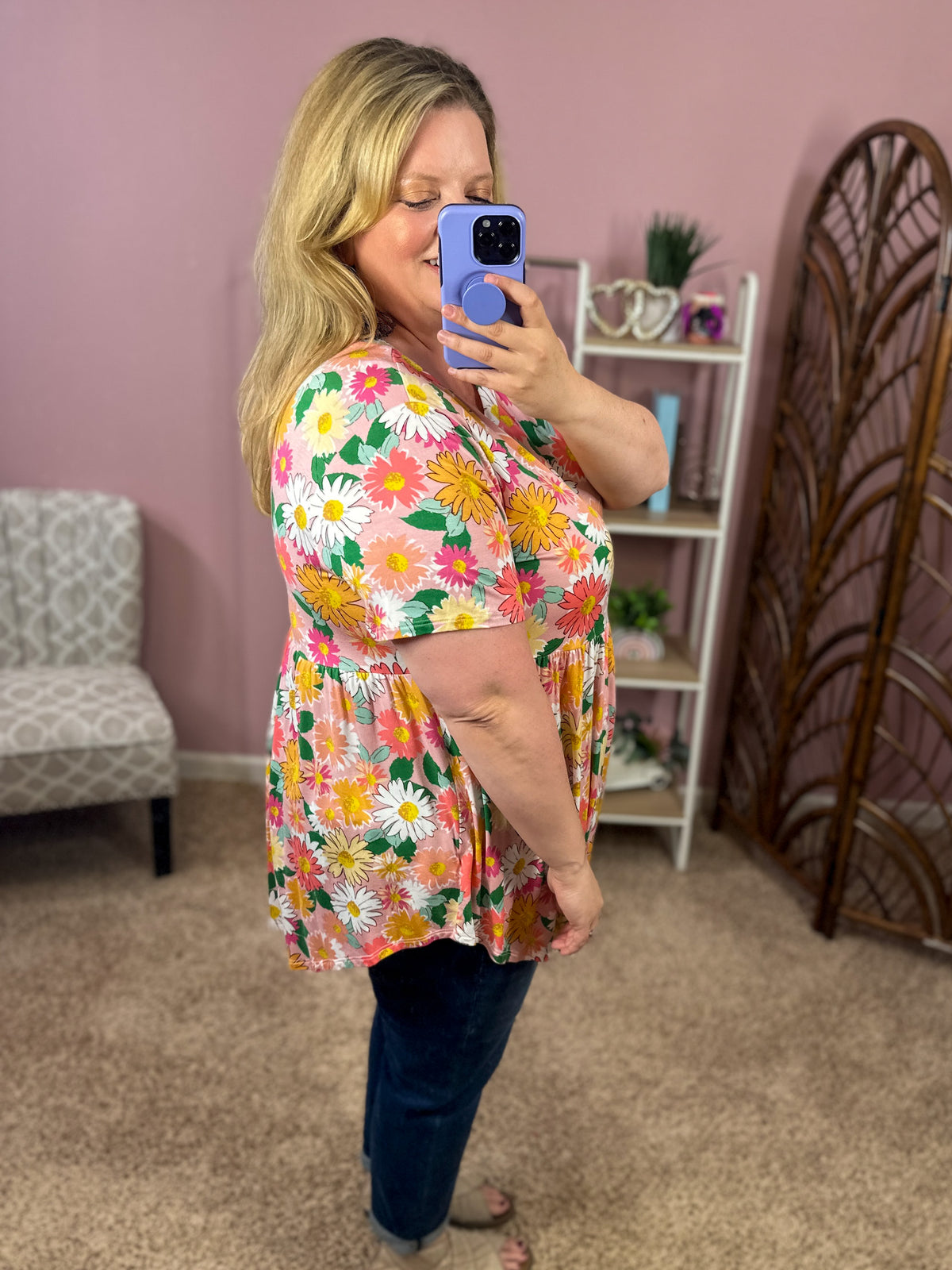 Following Your Lead Babydoll Tunic