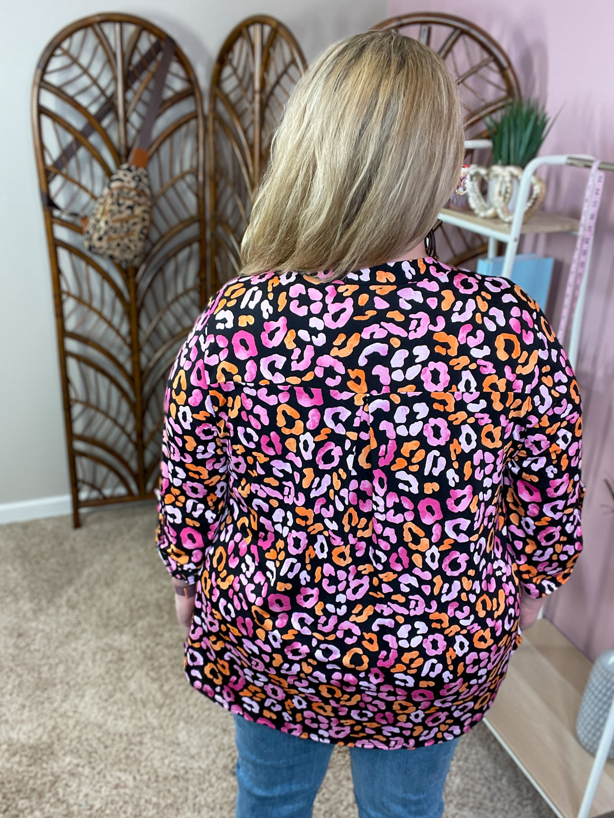 Always a Sure Thing Top - Neon Animal Print