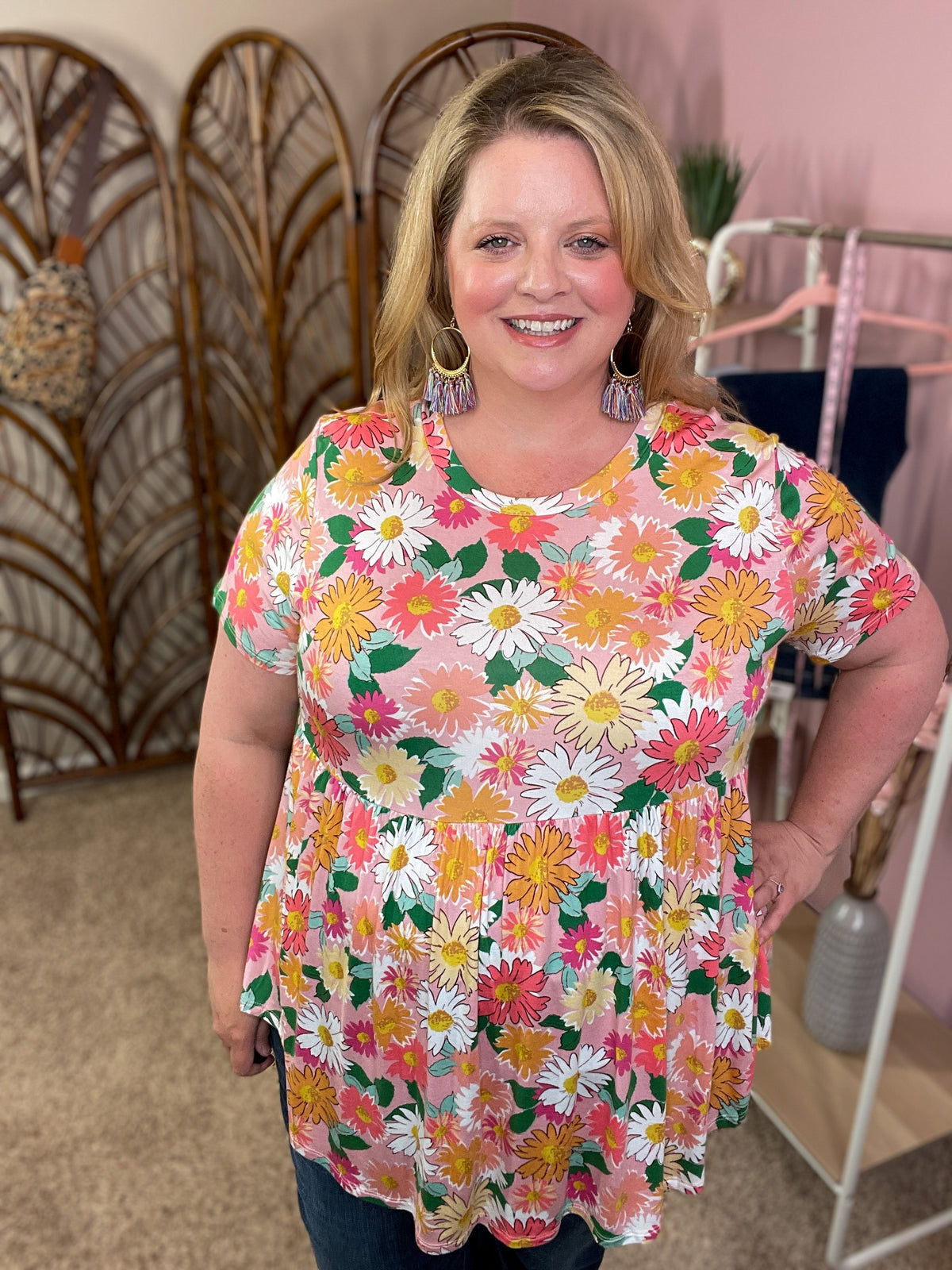Following Your Lead Babydoll Tunic