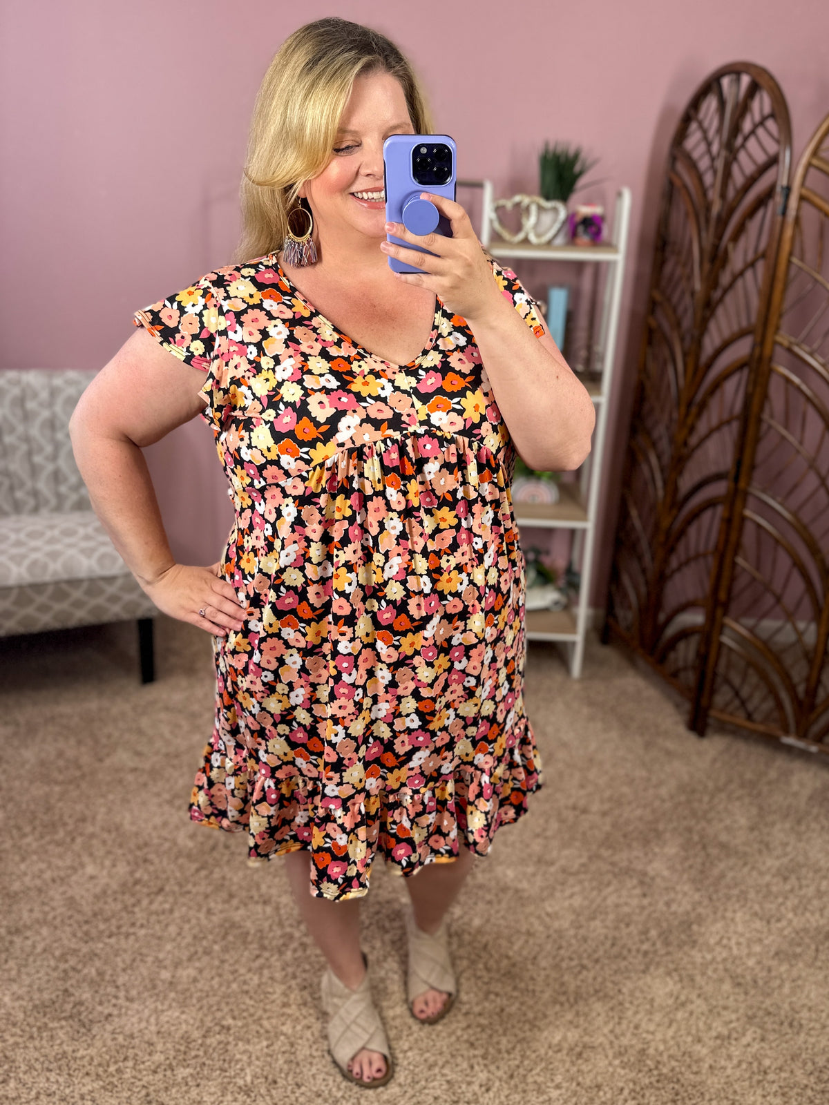 Priceless Moments Babydoll Dress