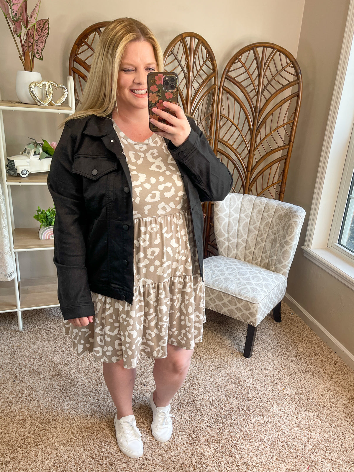 Back in Black Classic Denim Jacket