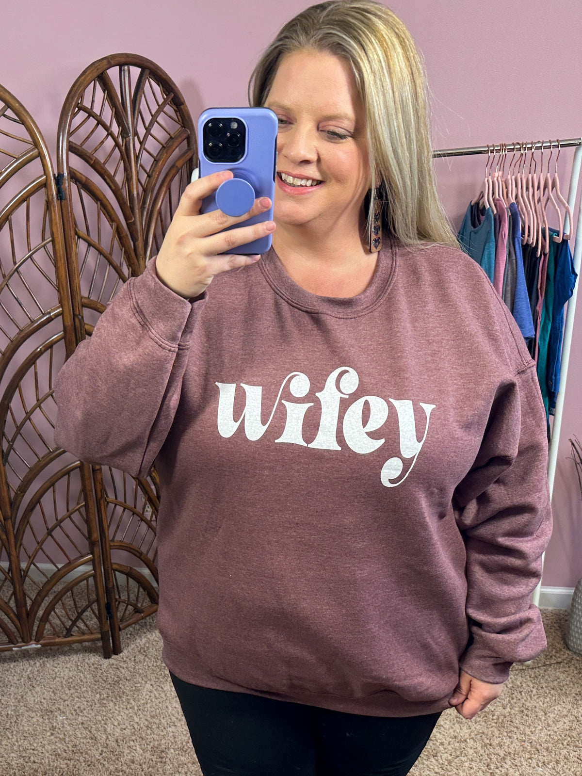 Wifey Graphic Sweatshirt