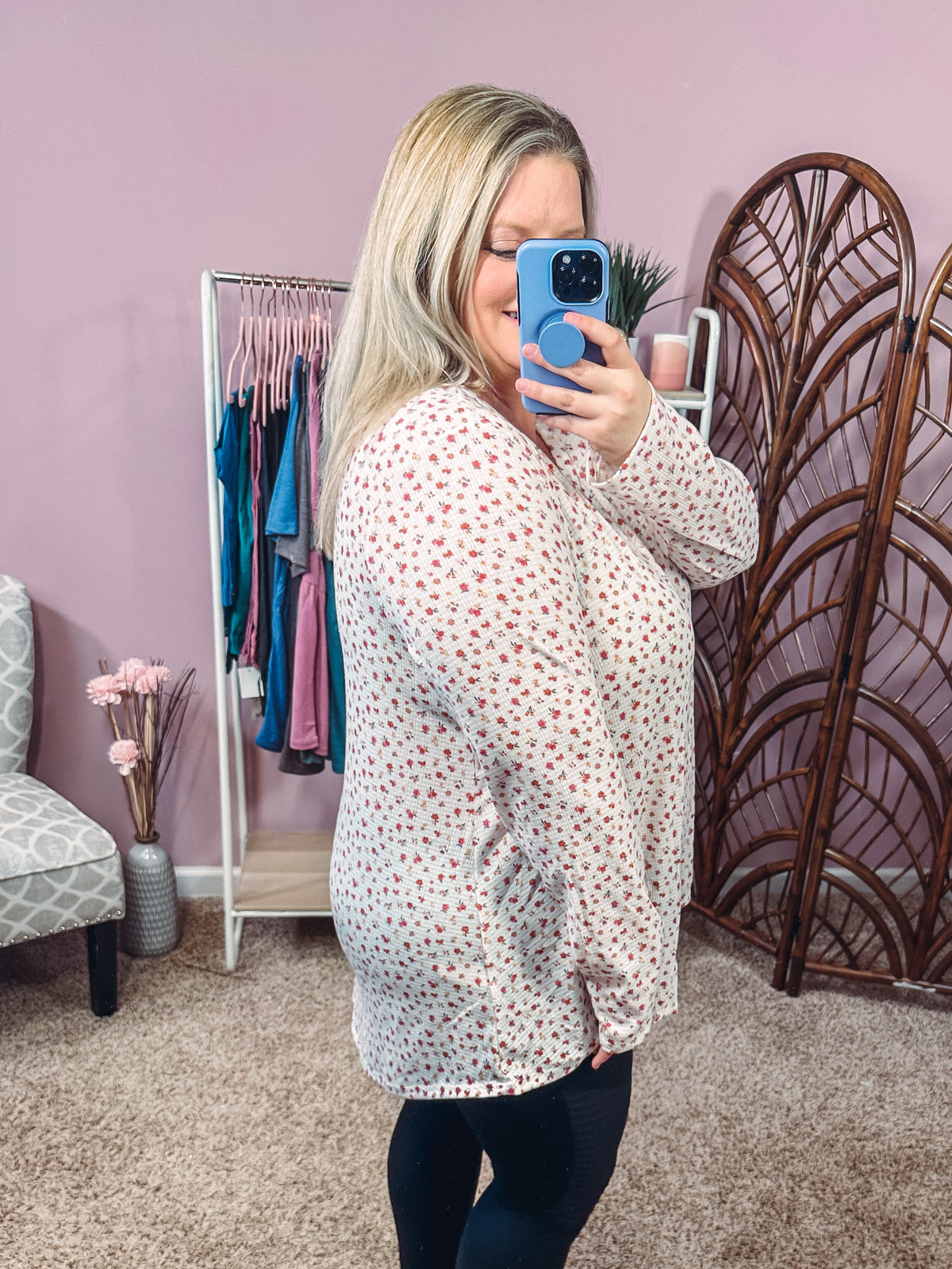 Here For You Ribbed Top - Ivory