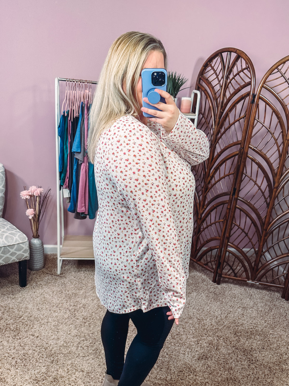 Here For You Ribbed Top - Ivory