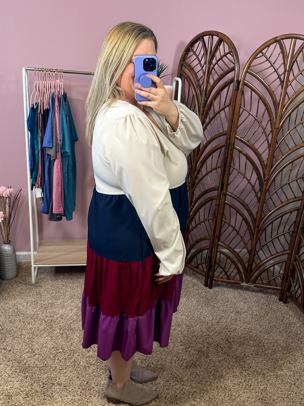 Bring Me Down Tiered Dress