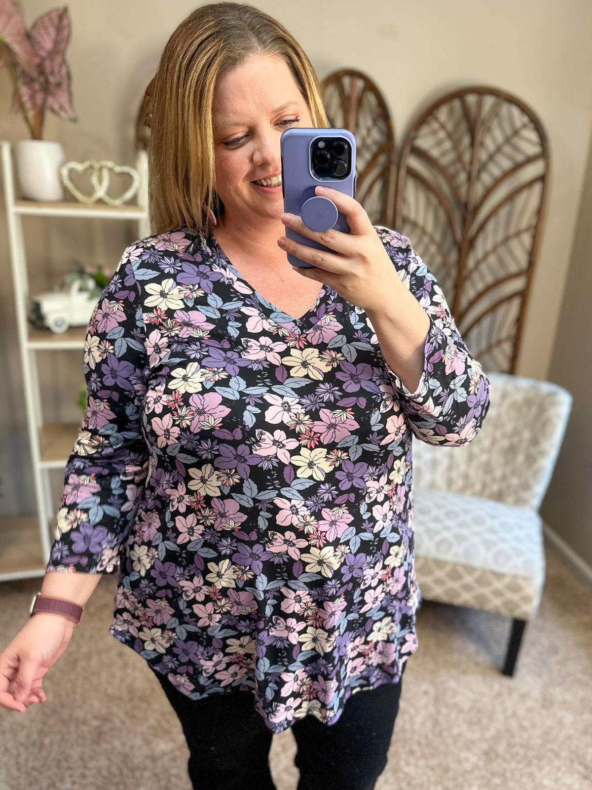 Some Kind of Mood Top - Black
