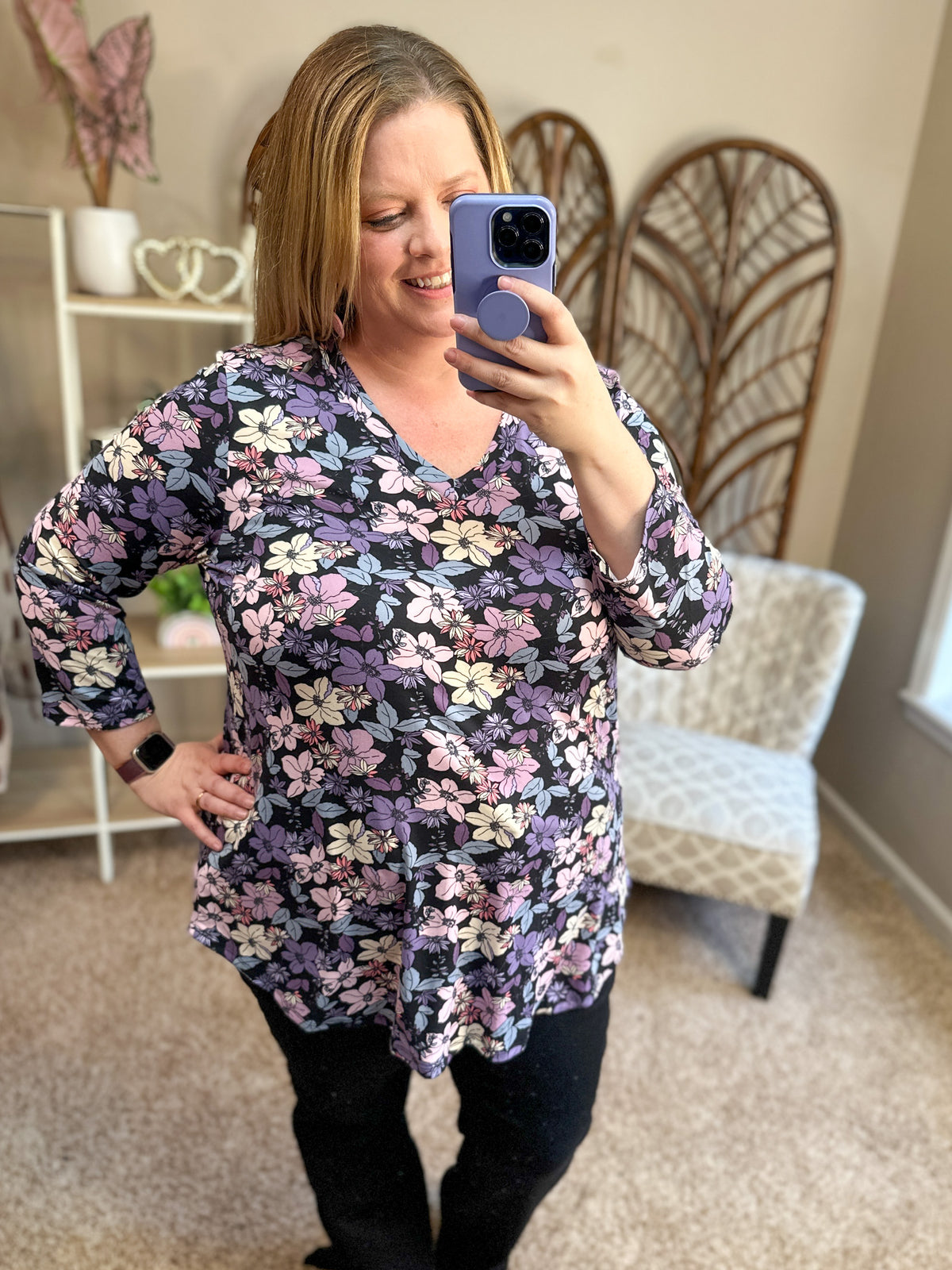 Some Kind of Mood Top - Black