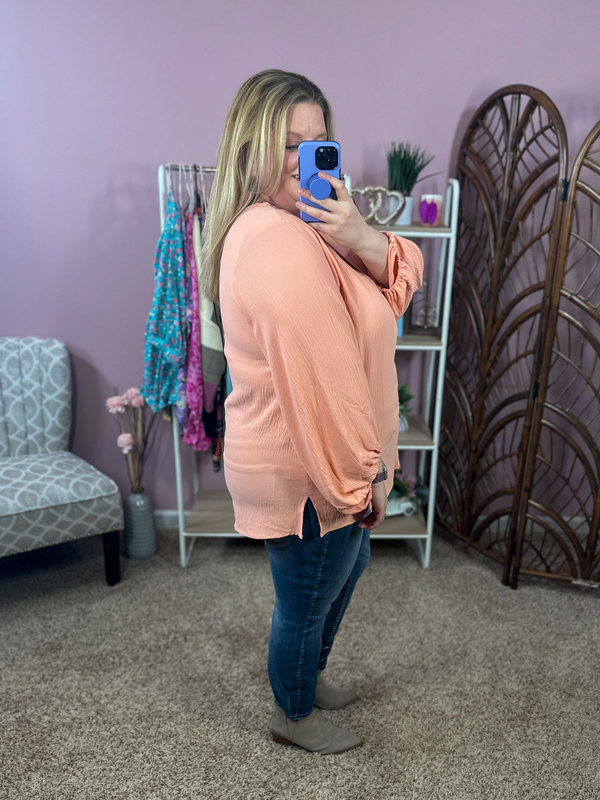 Pretty Special Top - Peachy
