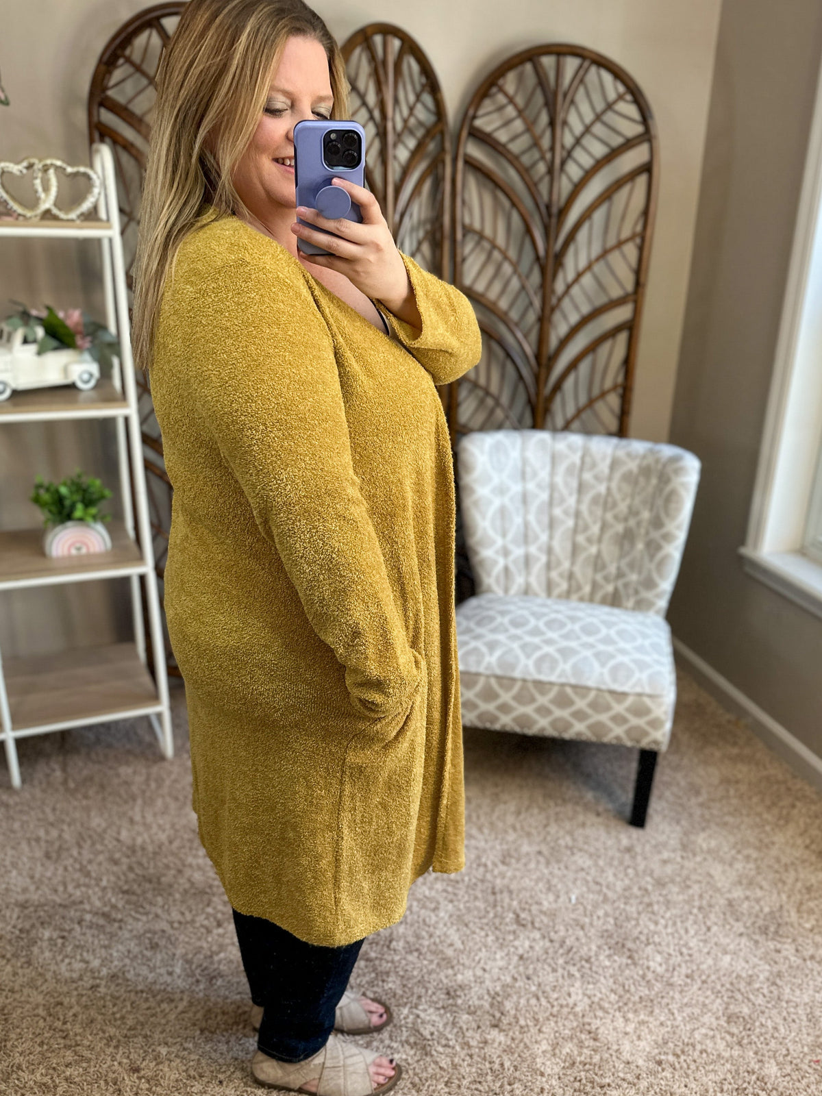 Back in Time Shaggy Cardigan - Multiple Colors!
