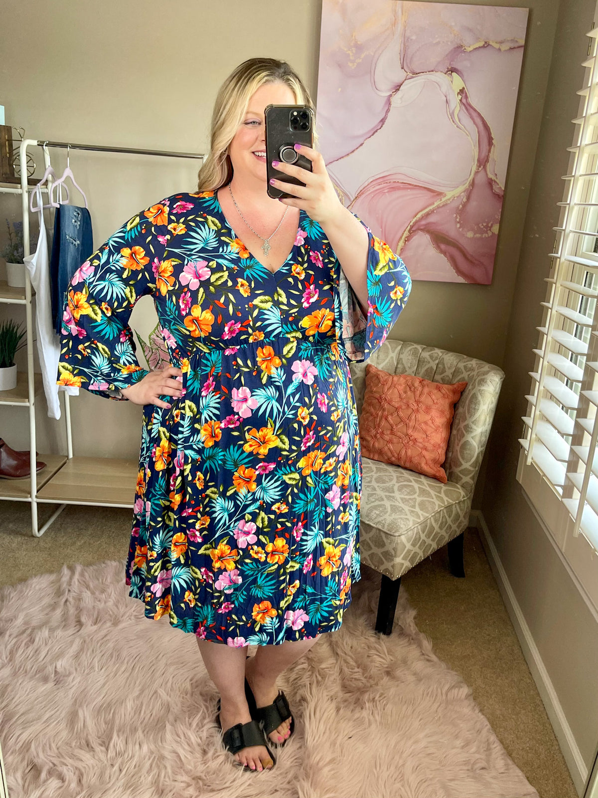 Summer Breeze Tropical Dress