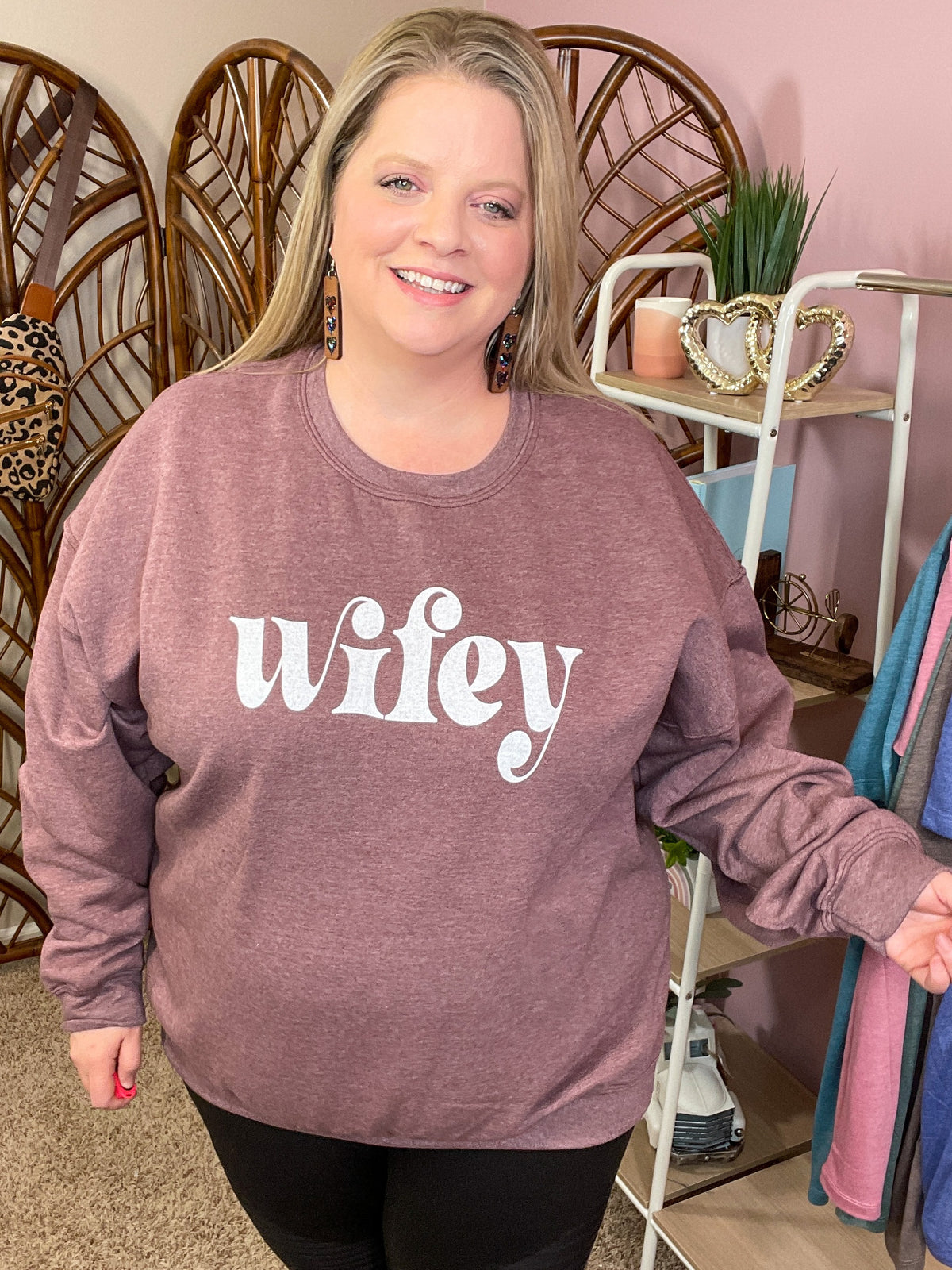 Wifey Graphic Sweatshirt