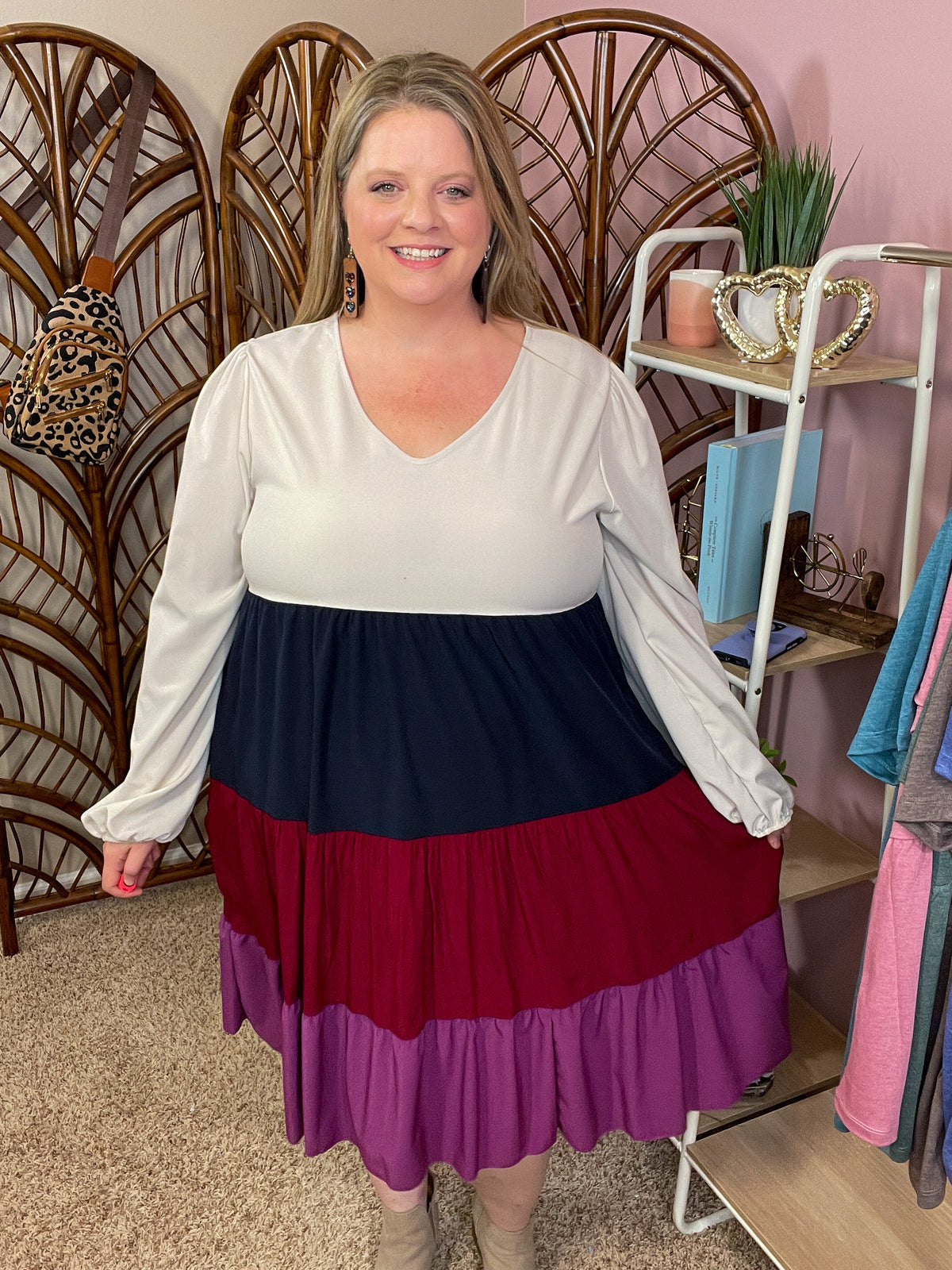 Bring Me Down Tiered Dress