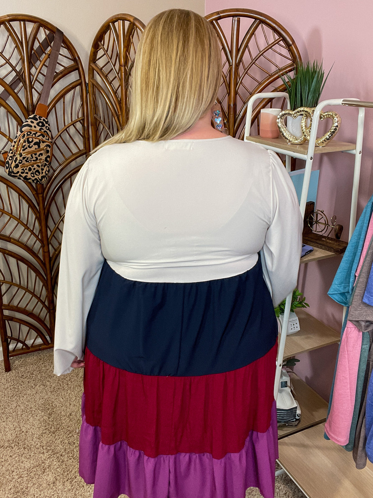 Bring Me Down Tiered Dress