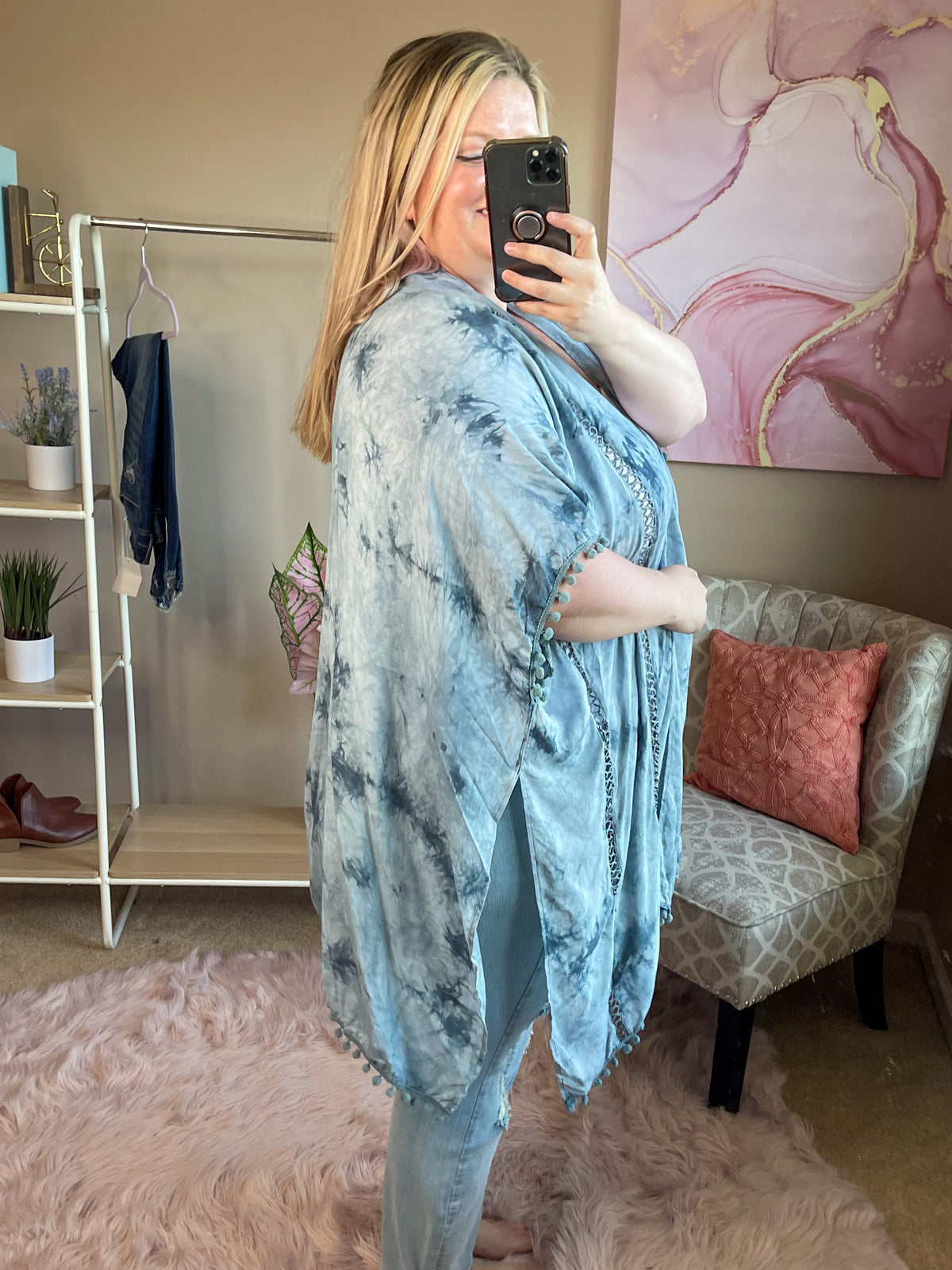 Best of Life Kimono - Blue