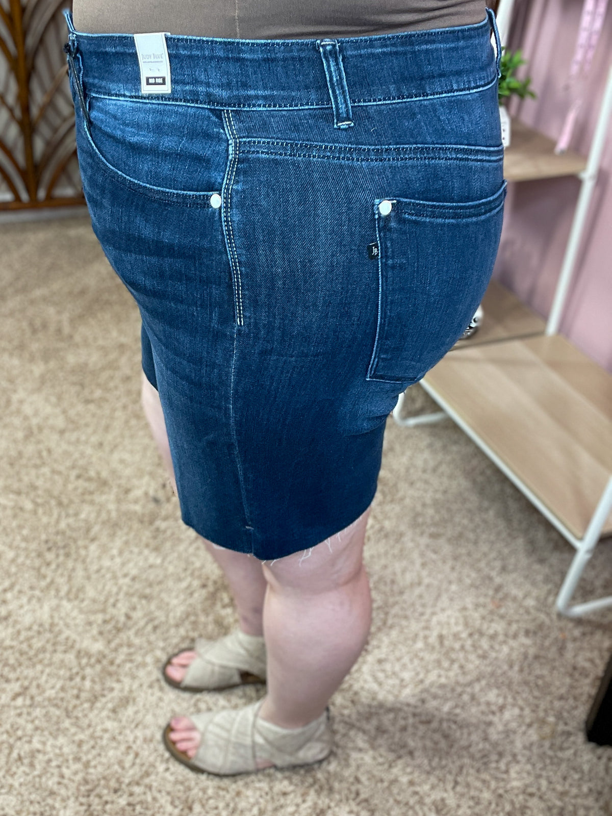 Wind in My Hair Cutoff Denim Shorts - Judy Blue