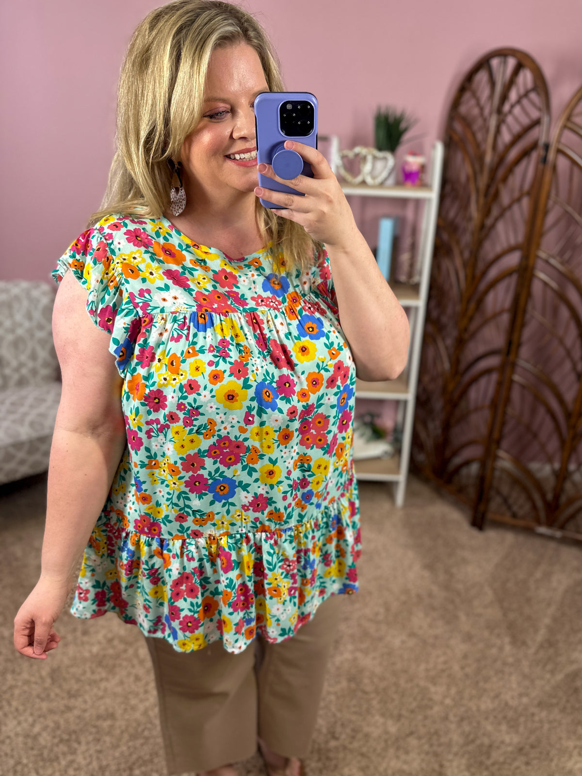 Not So Fast Woven Top