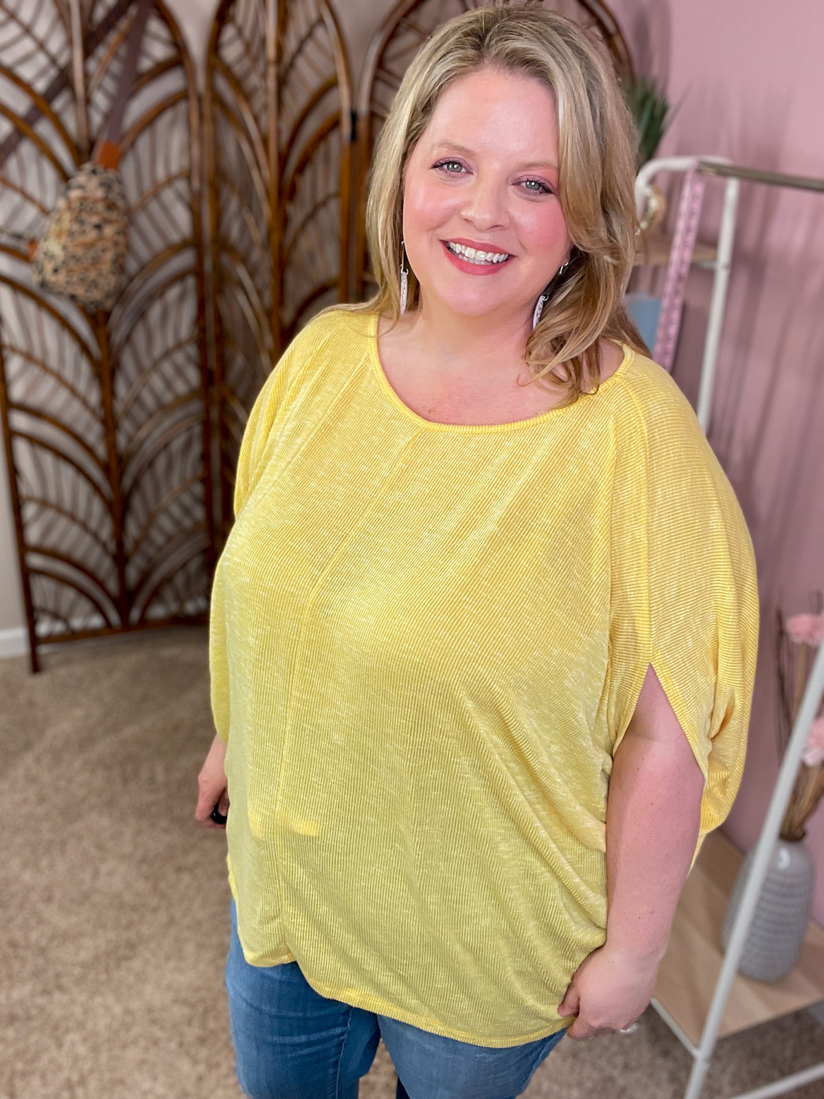 Light and Fresh Top - Yellow