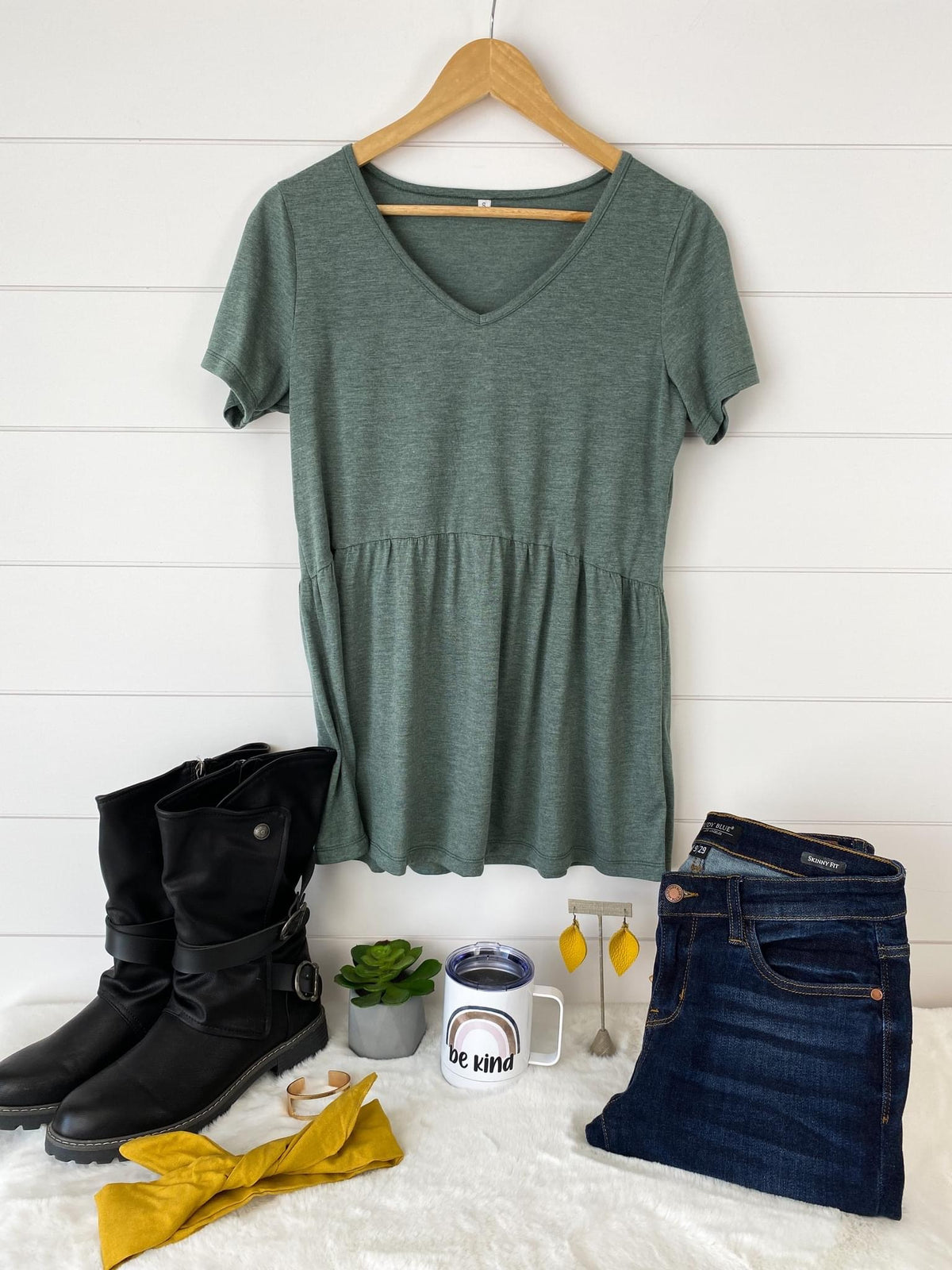 Express Yourself Peplum Top - Multiple Colors!