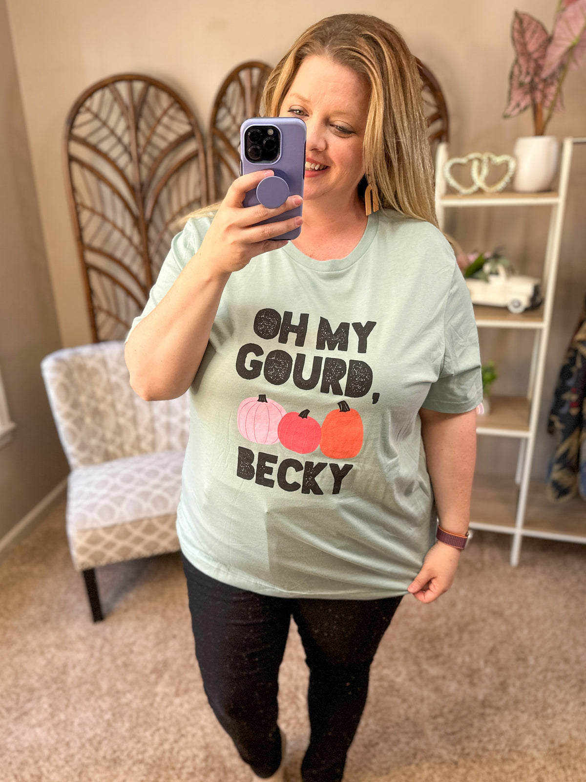 Oh My Gourd Becky Graphic Tee