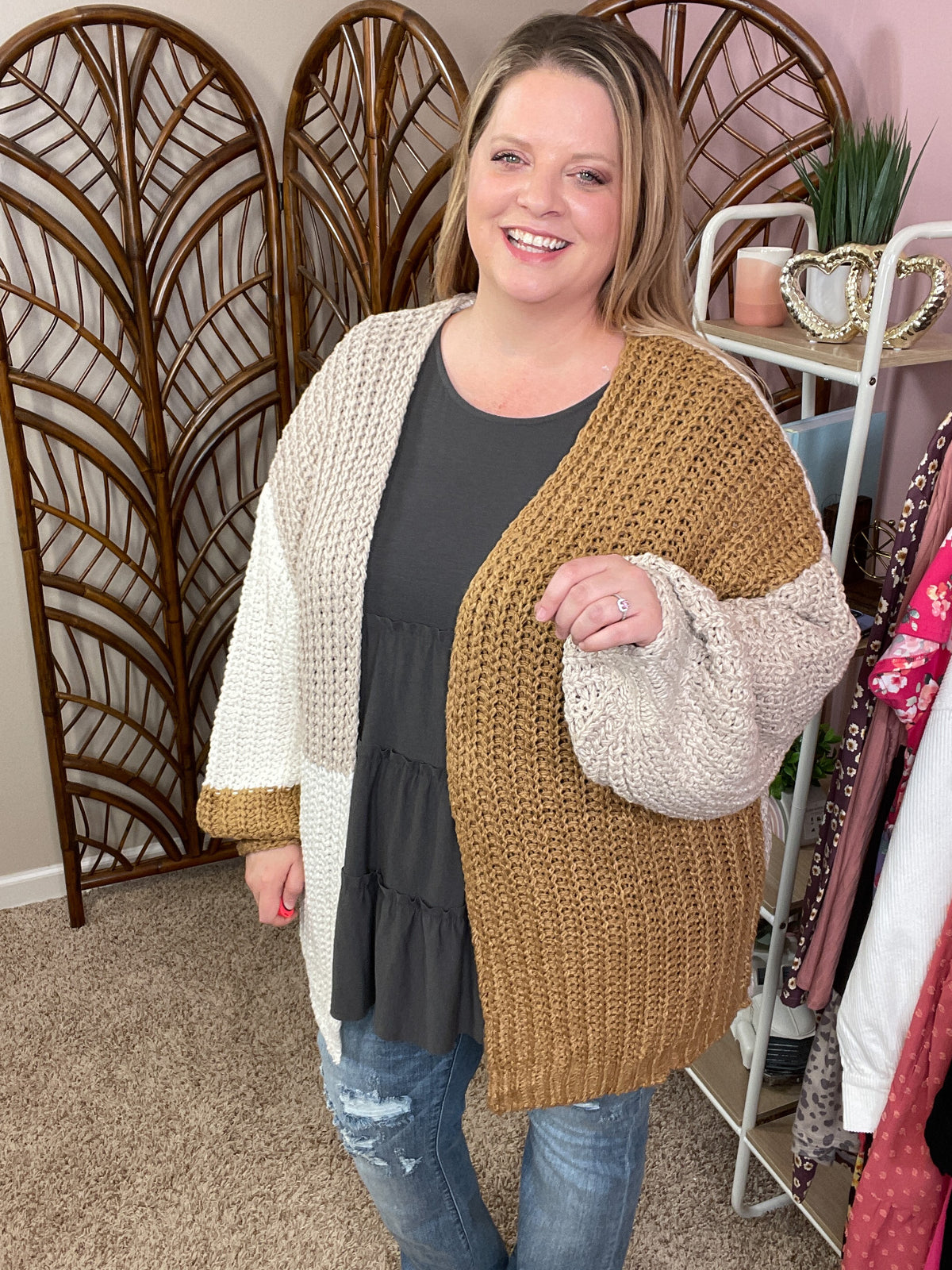 Wonders of the World Chunky Knit Cardigan